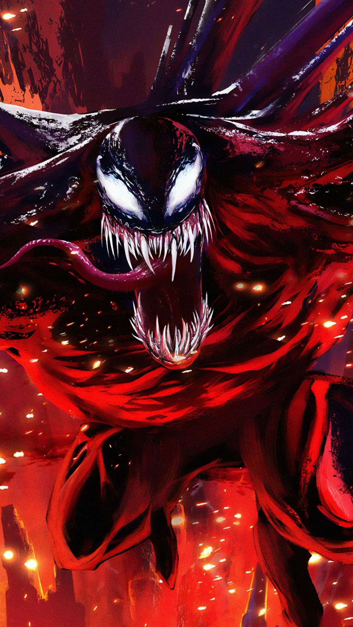 Red Venom Wallpapers Top Free Red Venom Backgrounds WallpaperAccess