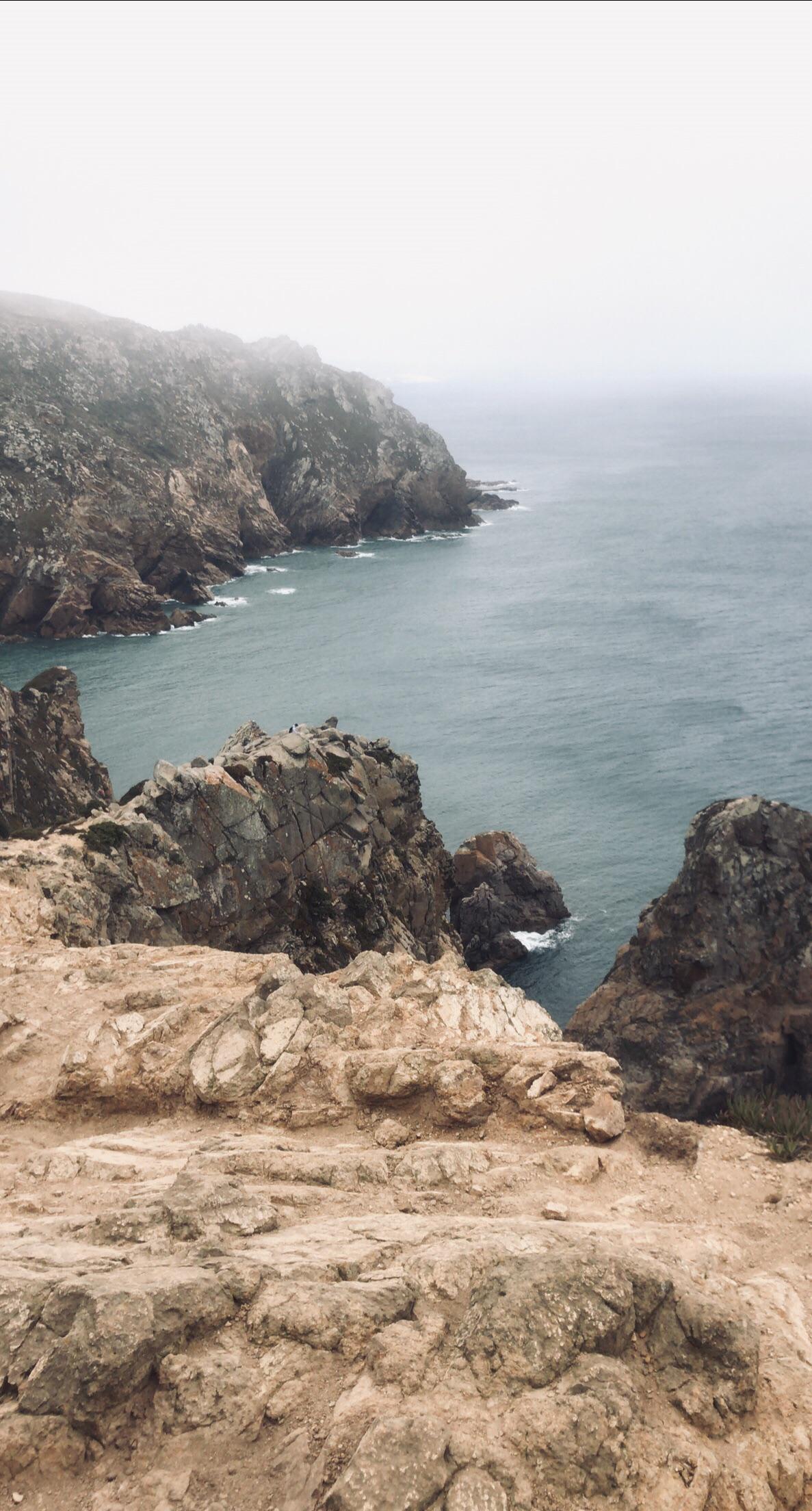 1187x2208 Picture of The Most Western Point of Europe Da Roca, Portugal. I took it today and thought it would be a nice phone wallpaper