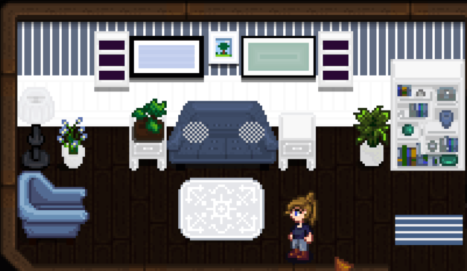 1522x886 Greys Wallpaper and Floors Mod. Stardew Valley Mod Download Free