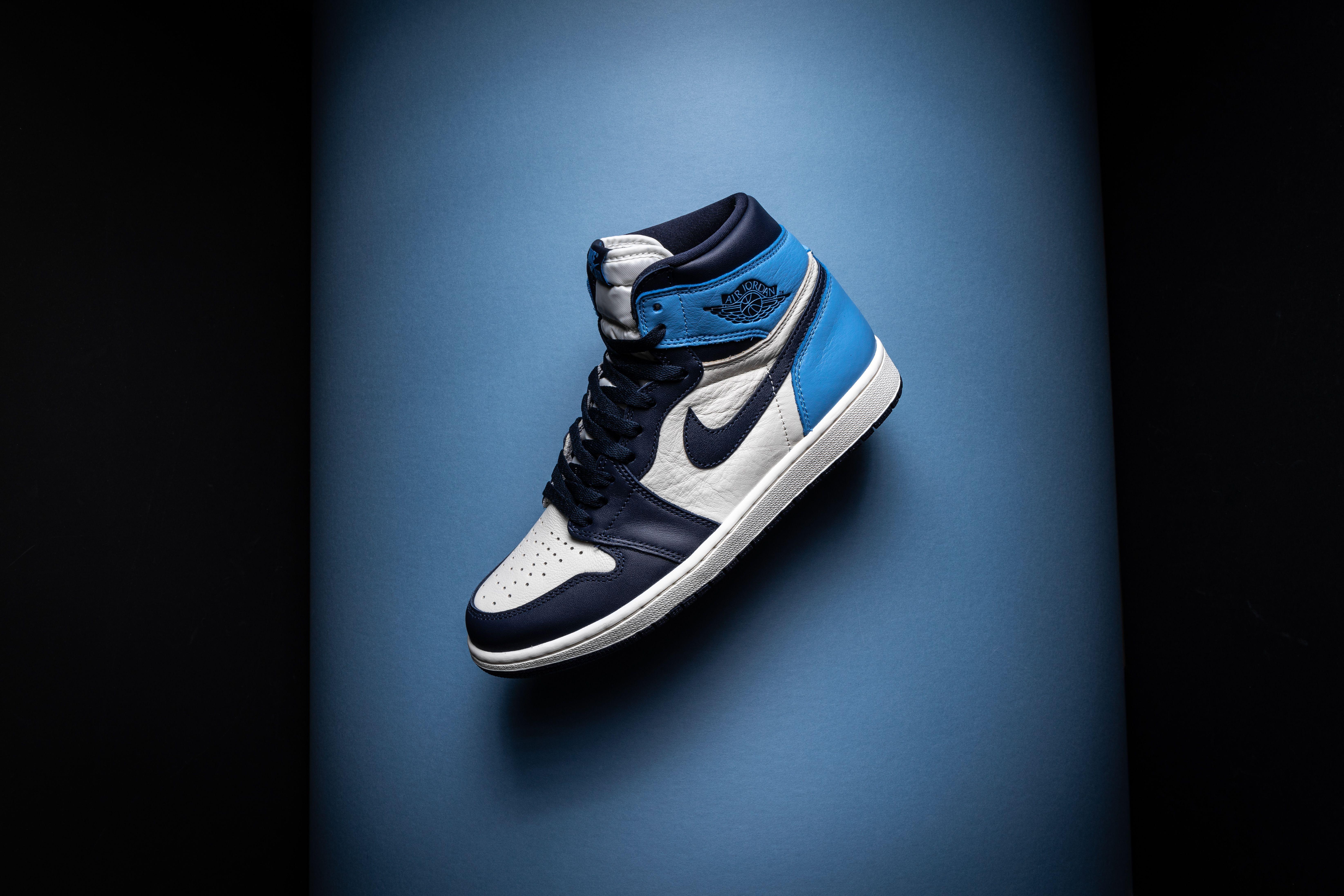 Blue Jordan Wallpapers Top Free Blue Jordan Backgrounds Wallpaperaccess