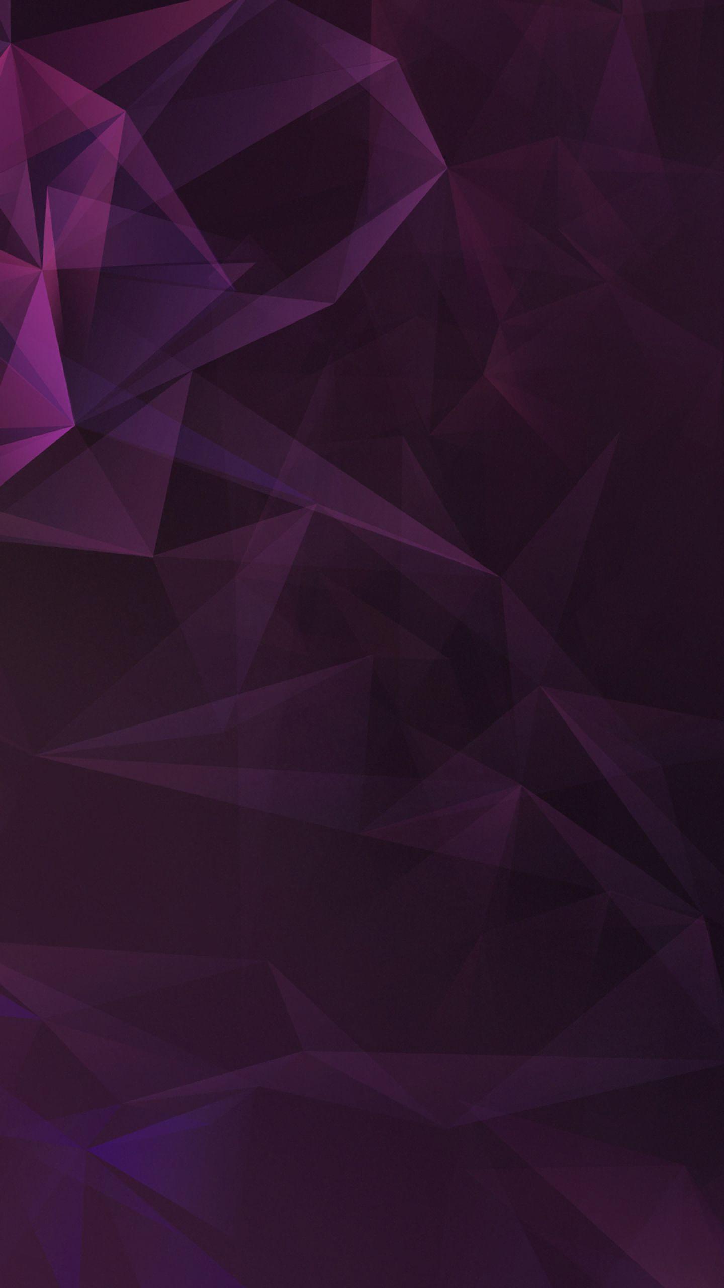 1440x2560 Pink Lowpoly Abstract Samsung Galaxy S9 Stock Samsung