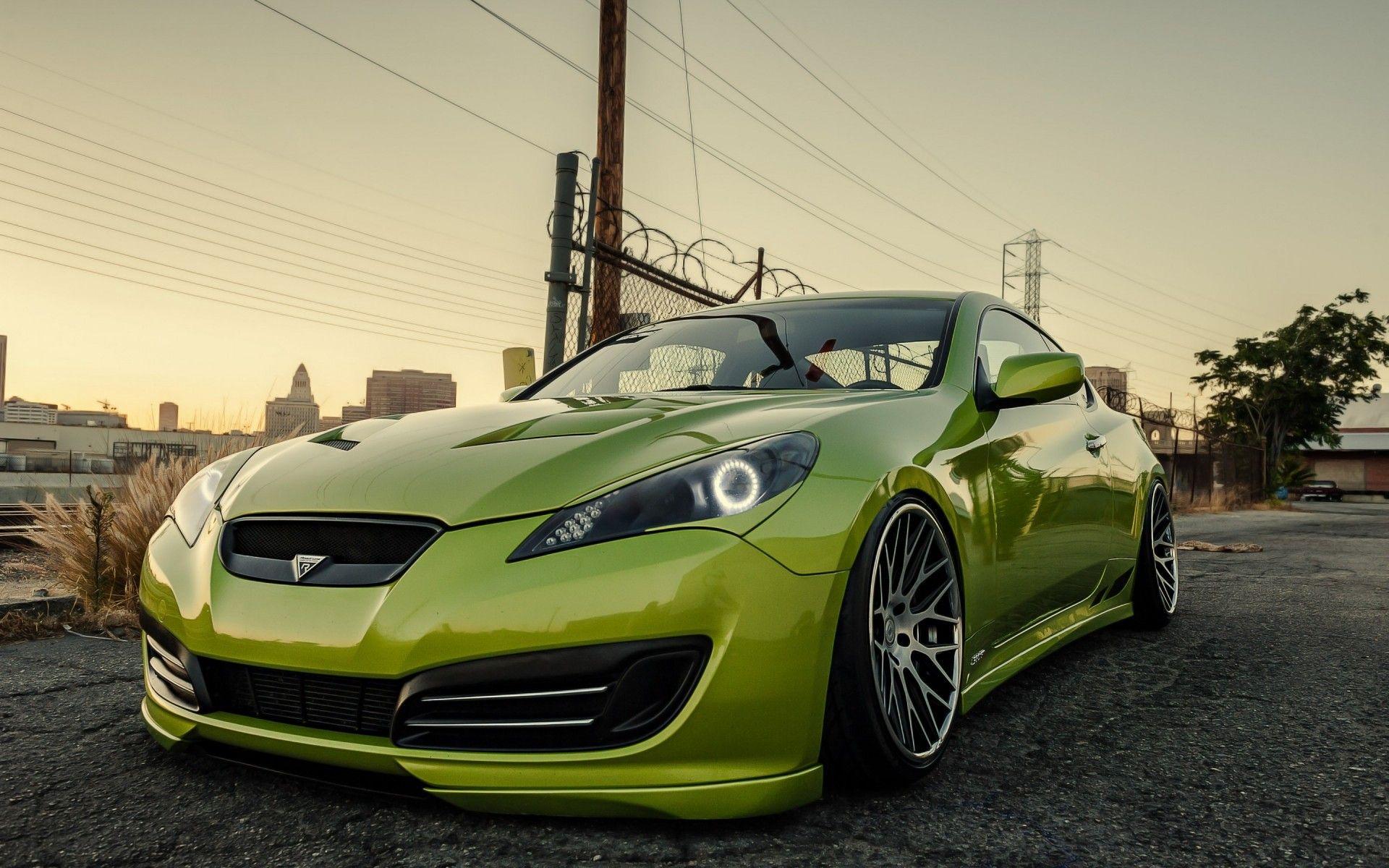 1920x1200 Stanced Hyundai Genesis Coupe