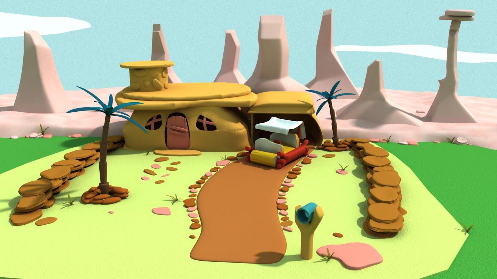 1600x900 Free download Flintstones Wallpaper [1600x900] for your Desktop