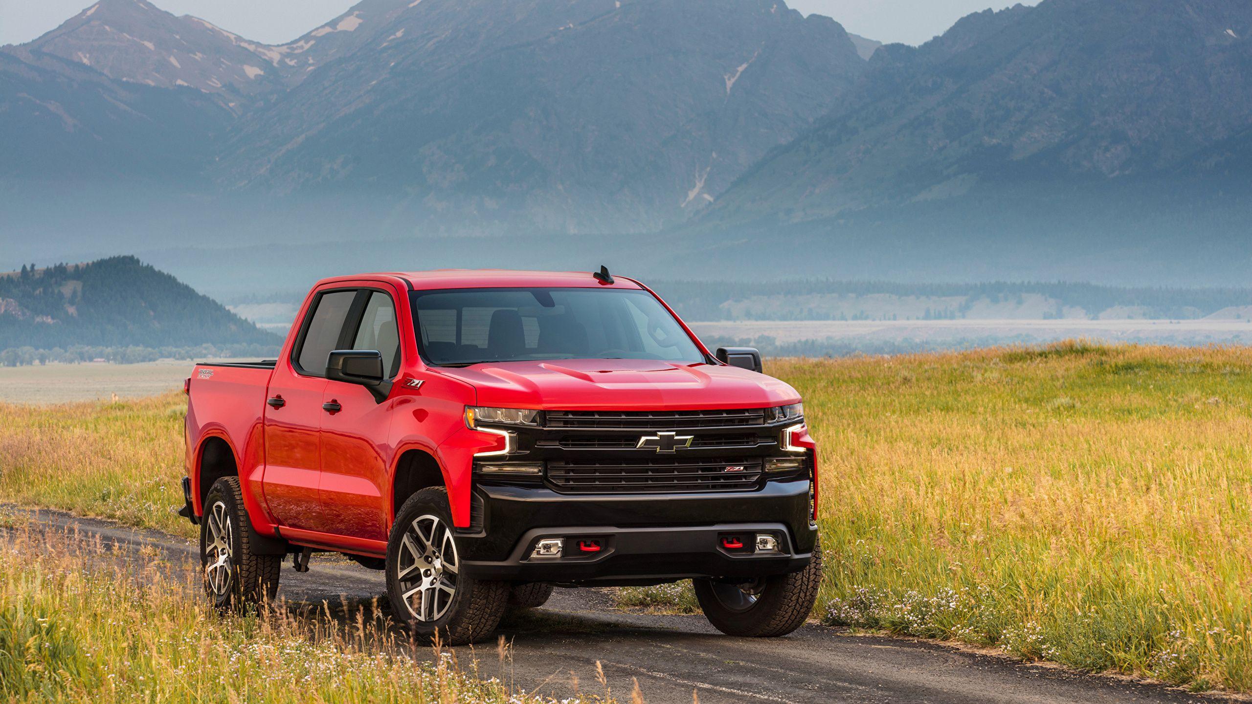 2560x1440 Desktop Wallpaper Chevrolet 2019 Silverado LT Z71 2560x1440