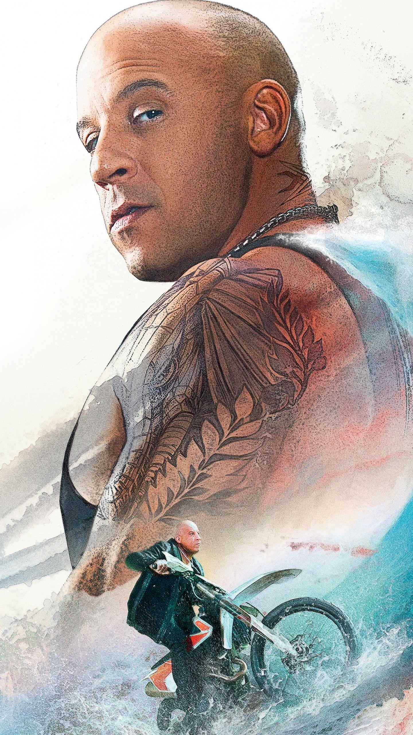 1440x2560 Wallpaper Vin Diesel, xXx: Return of Xander Cage, 4K, Movies