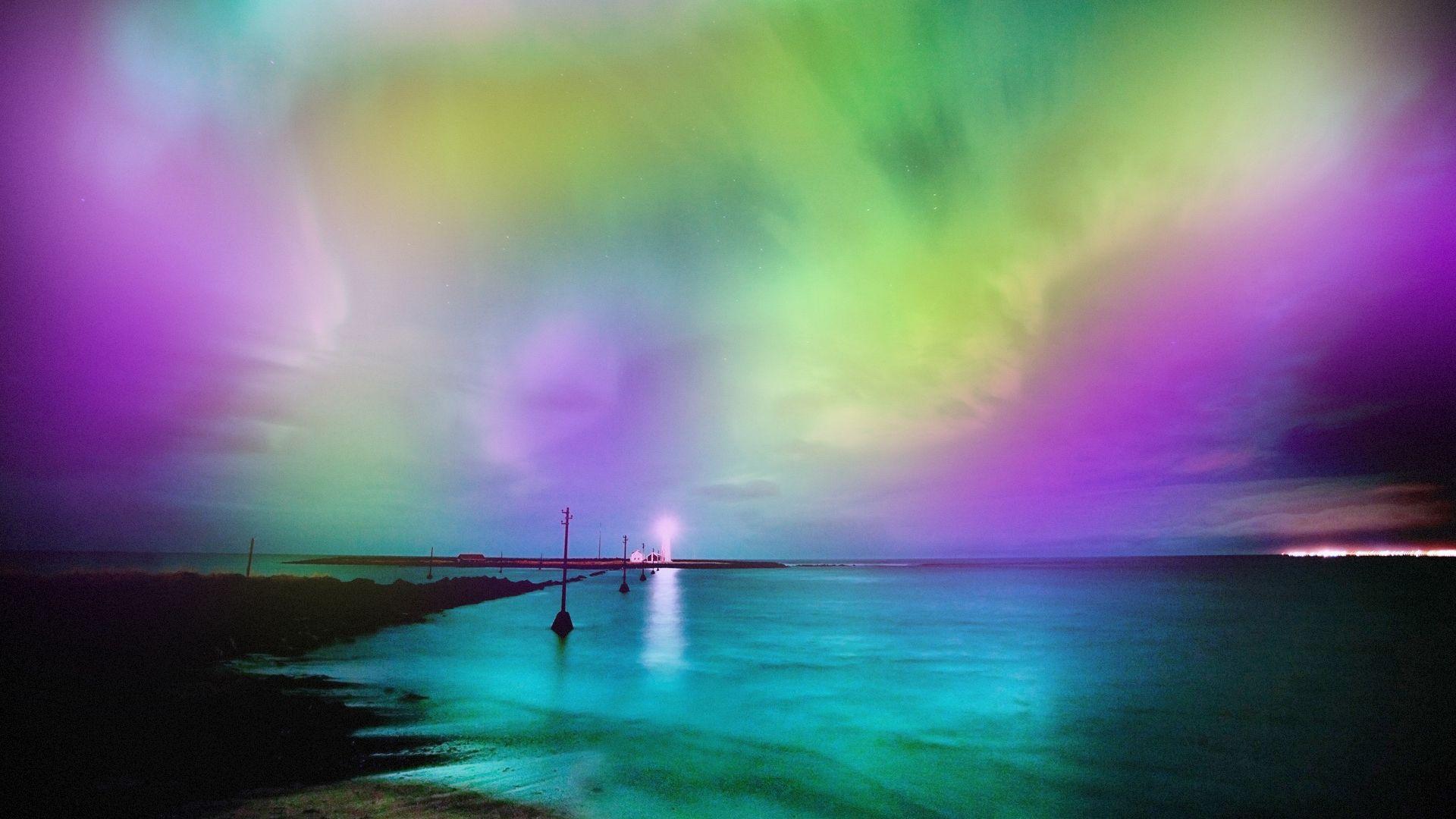 1920x1080 Free download Soft color sky wallpaper Desktop Background Scenery