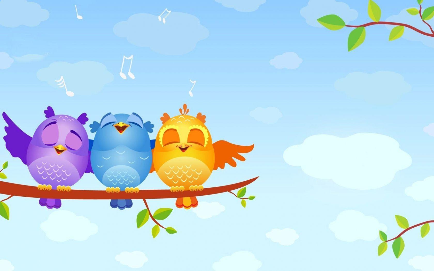 Birds Cartoon Wallpapers - Top Free Birds Cartoon Backgrounds -  WallpaperAccess