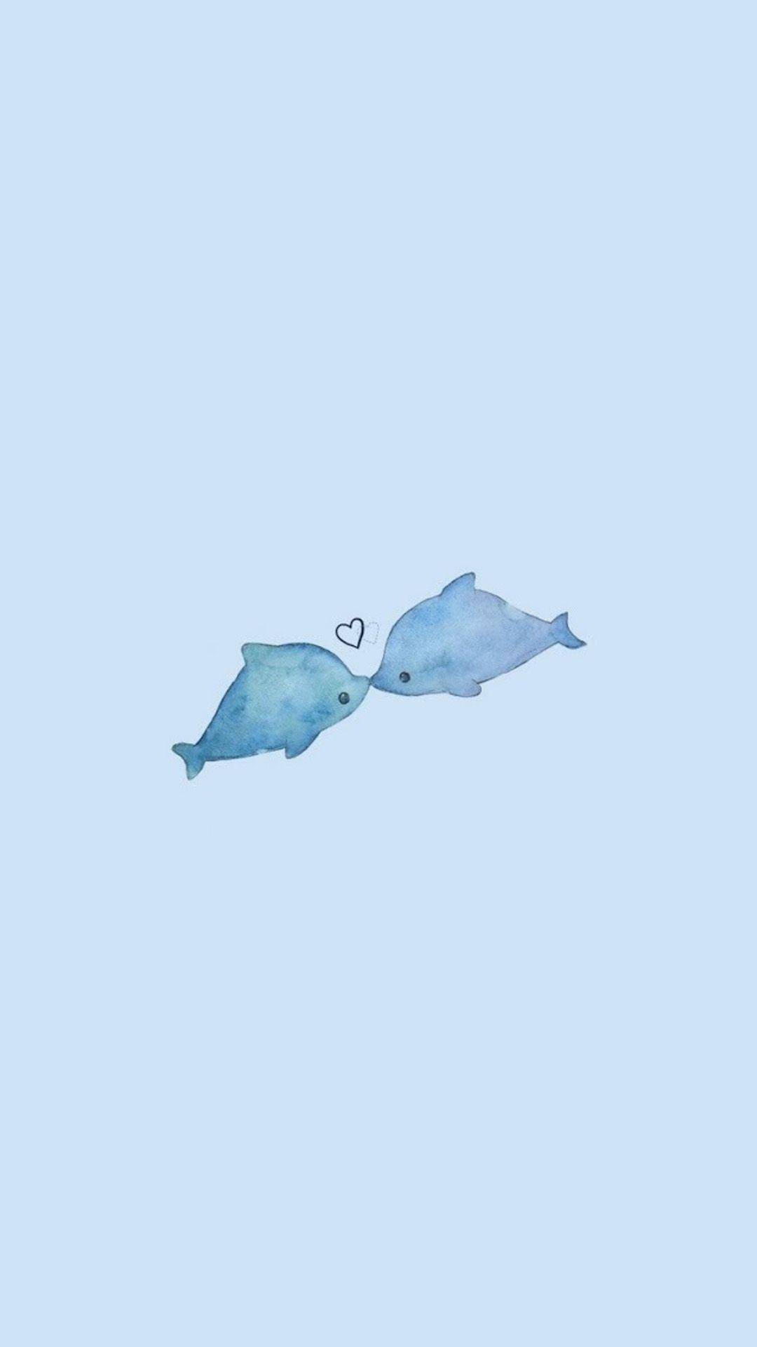 1080x1920 dolphin Illustration