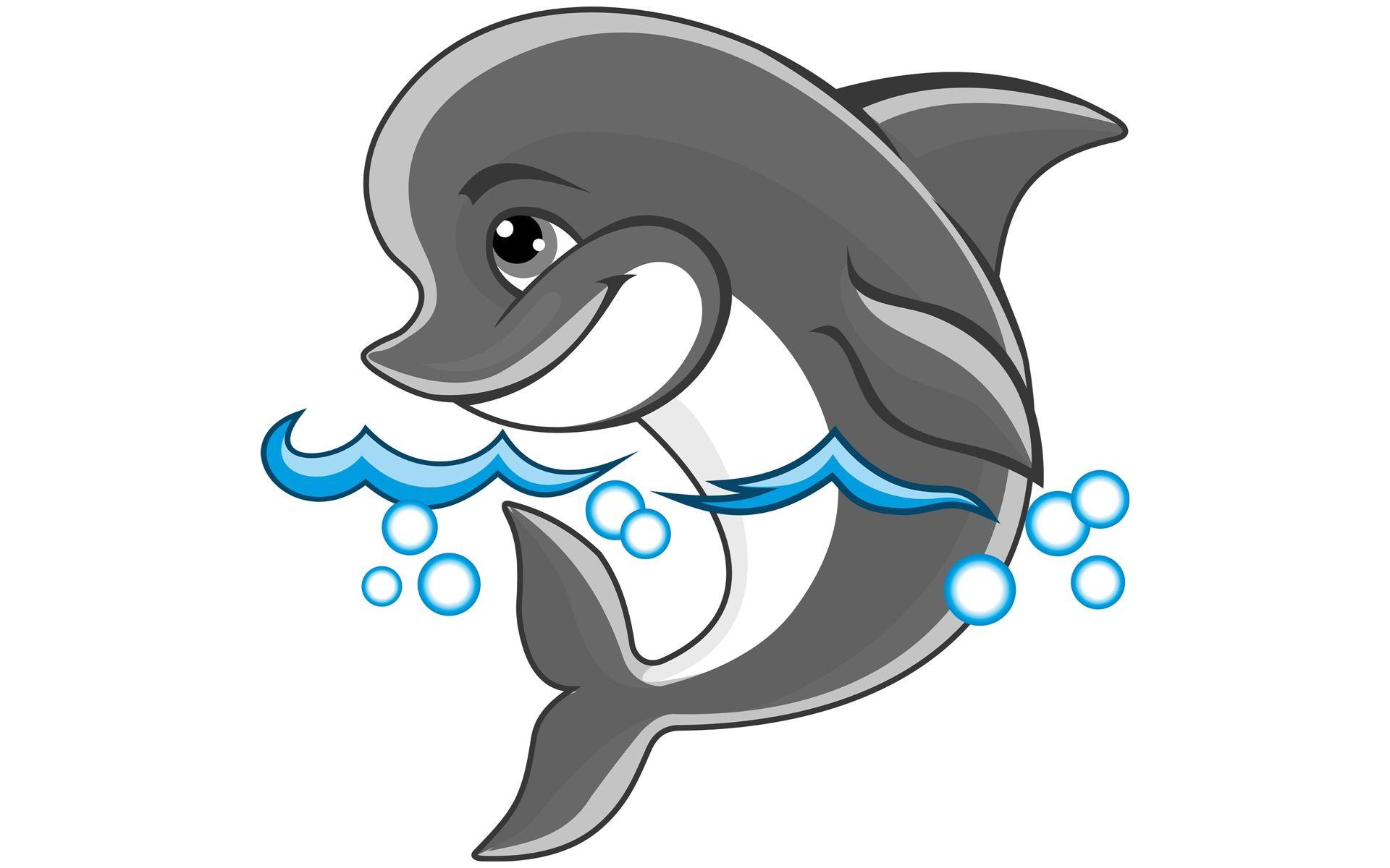 1920x1200 Free Dolphin Cartoon Image, Download Free Clip Art, Free Clip Art