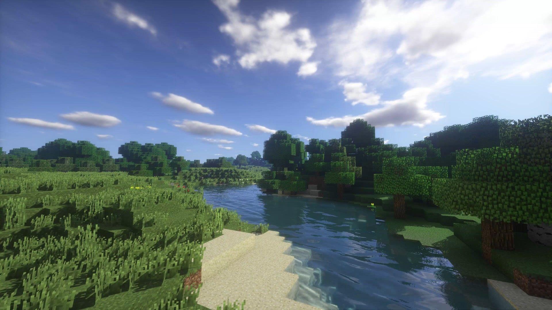 1920x1080 Minecraft. Minecraft shaders