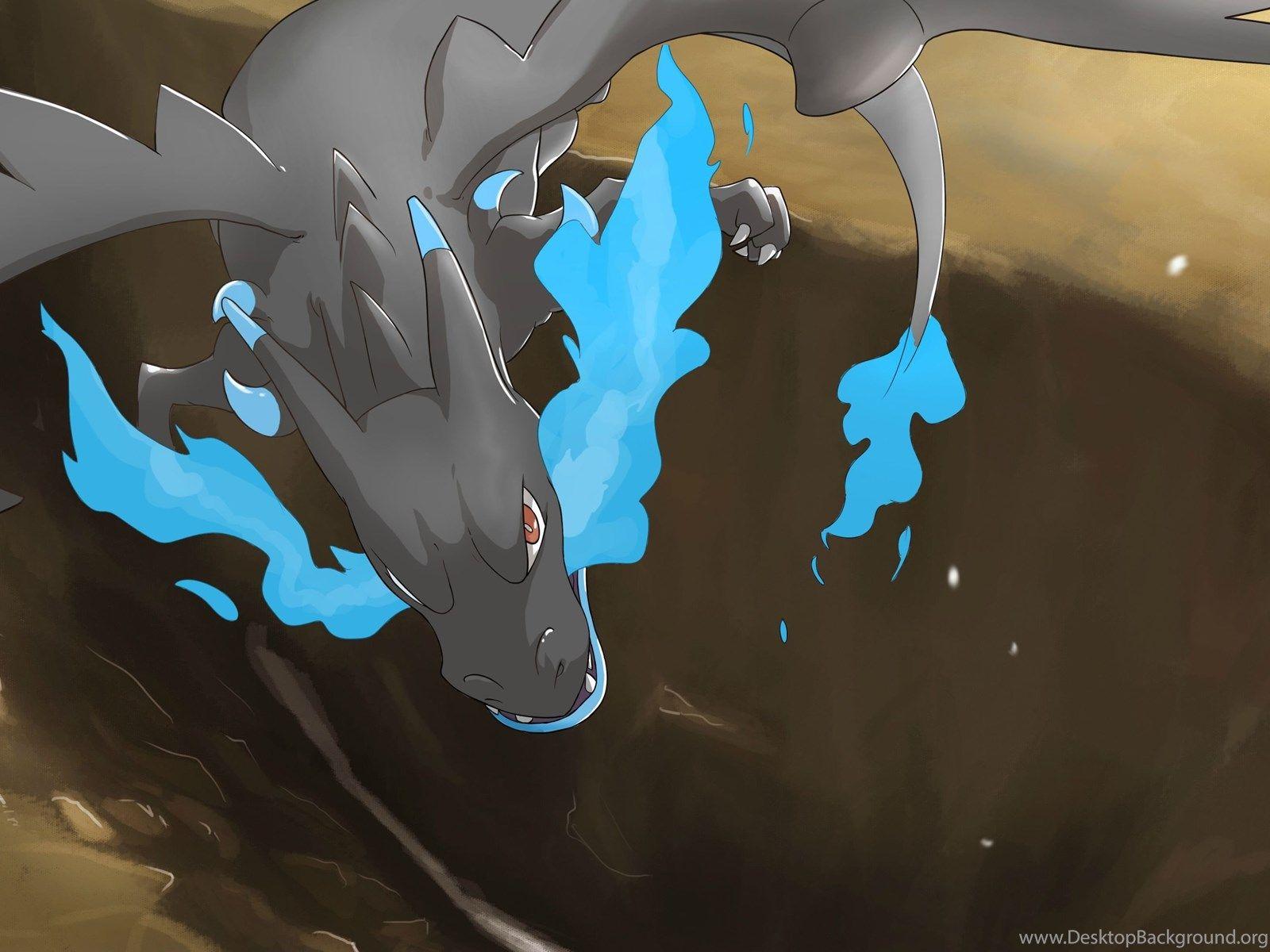 1600x1200 Mega Charizard X Wallpaper : Pokemon Desktop Background