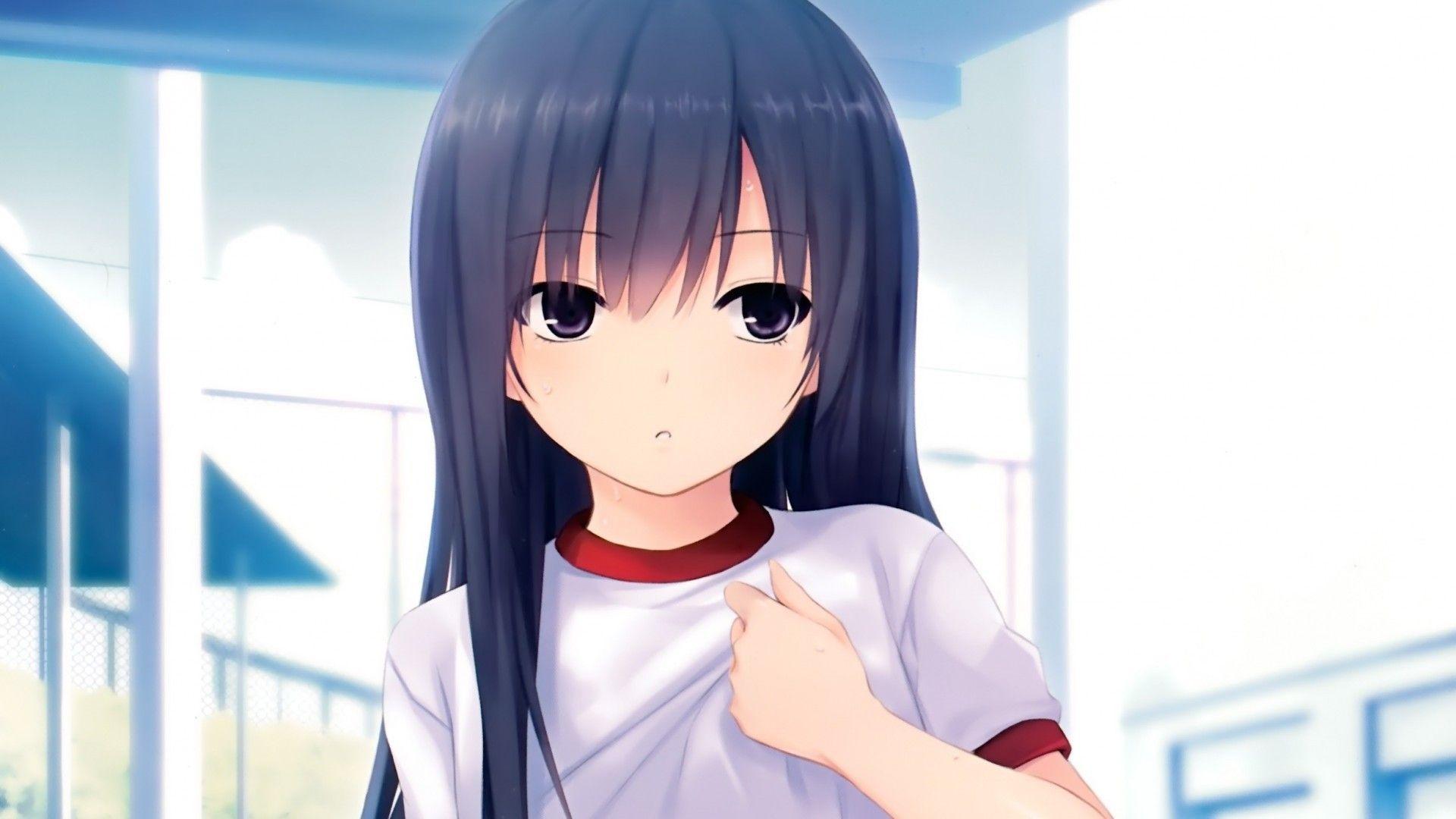 1920x1080 Download 1920x1080 Anime Girl, Coffee Kizoku, Sport Uniform