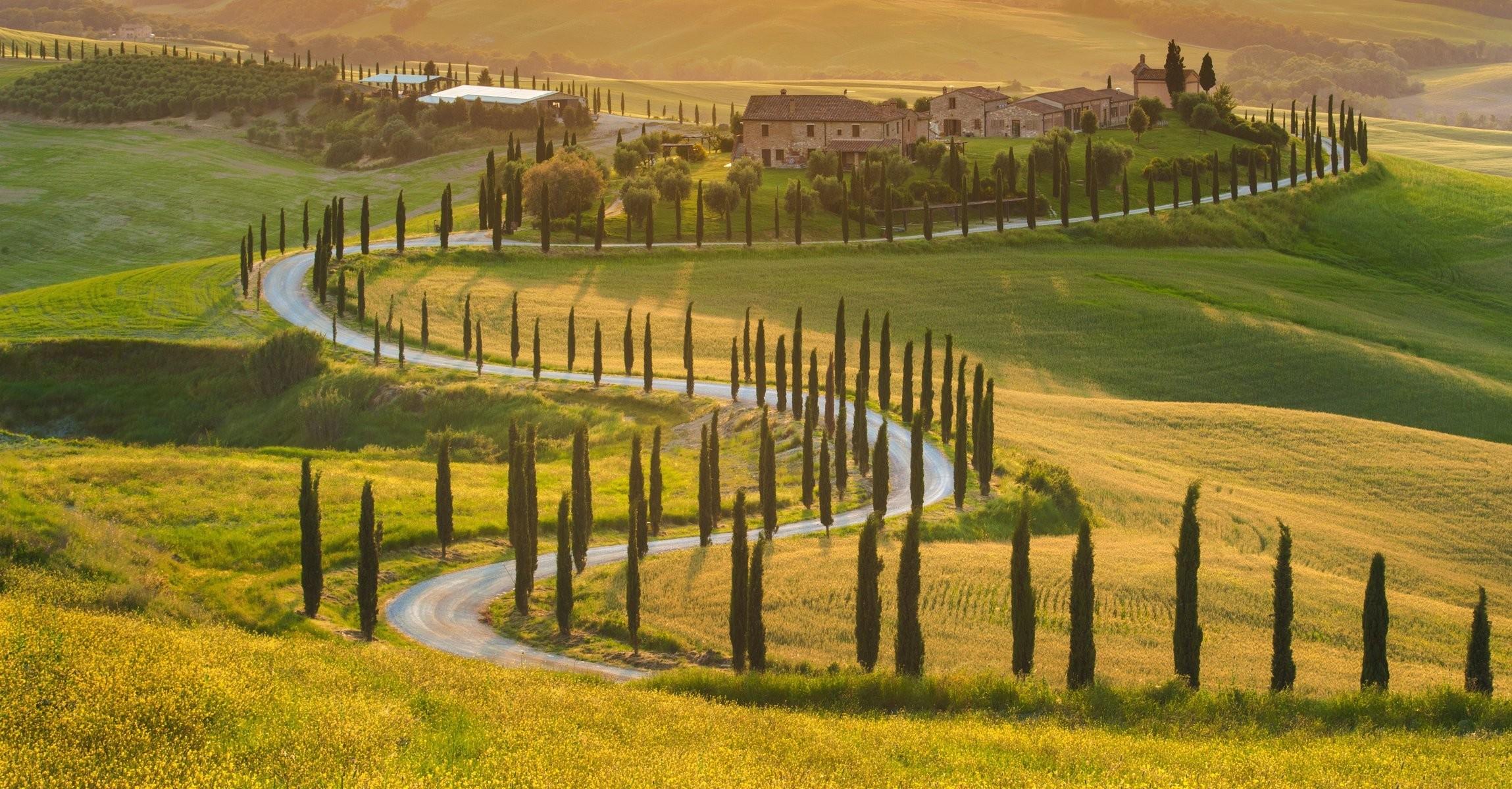 Italian Tuscany Landscapes