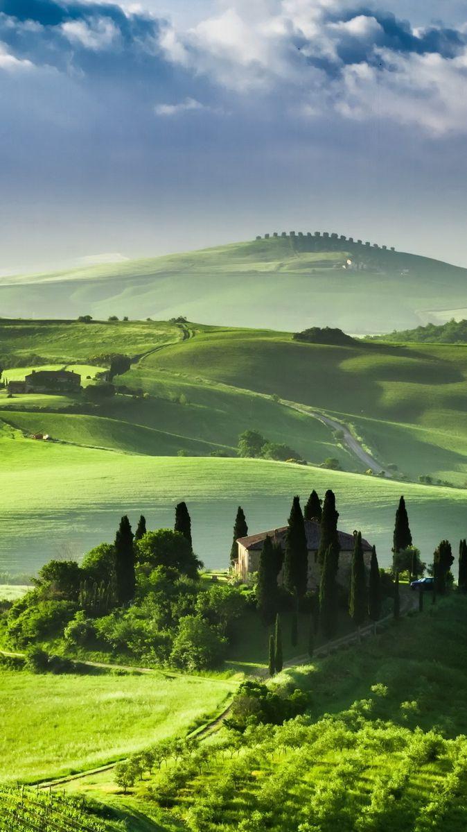 674x1199 Download Tuscany Dreams Italy IPhone Wallpaper Top Free Awesome