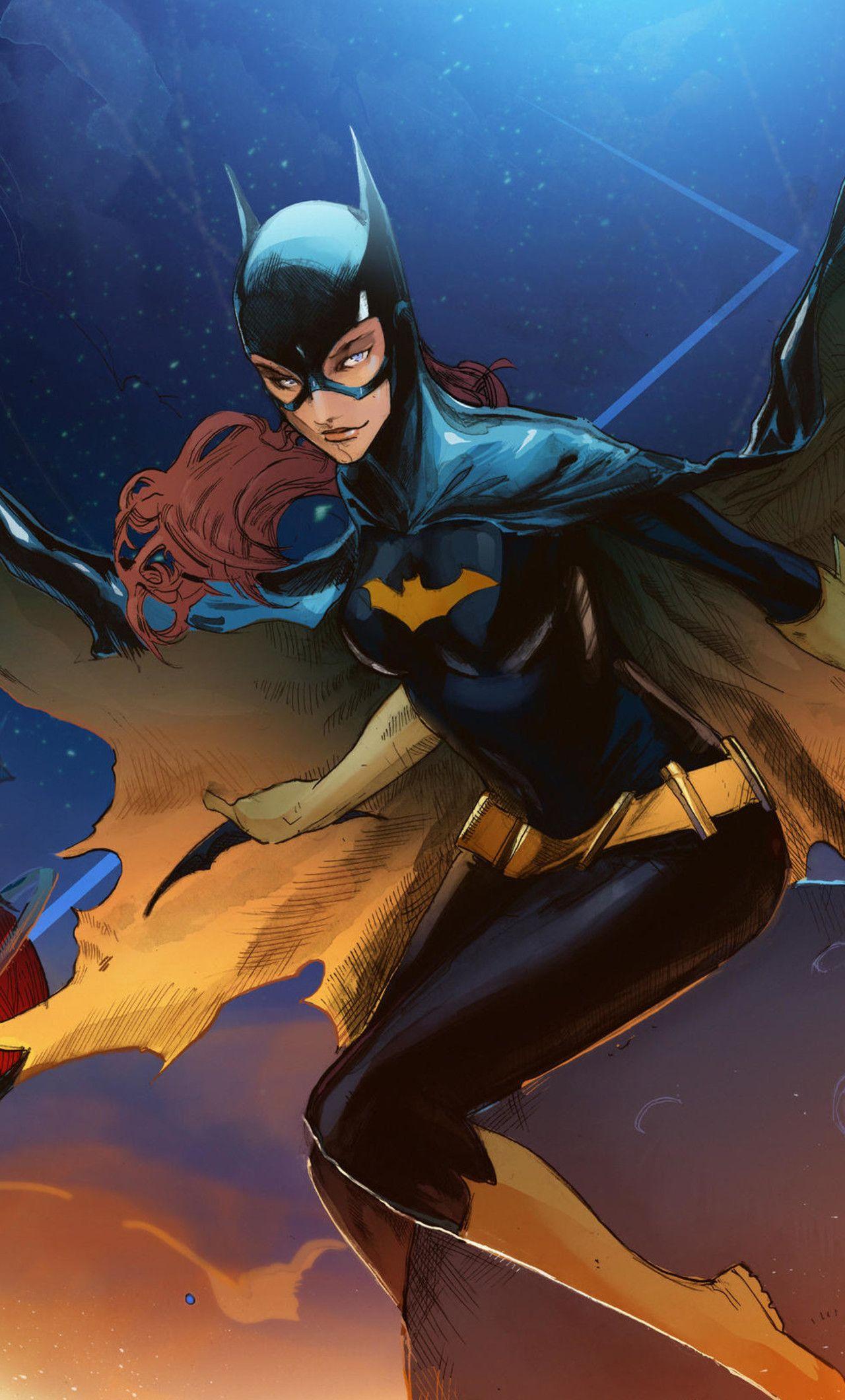 1280x2120 Talking To The Moon BATGIRL iPhone HD 4k Wallpaper