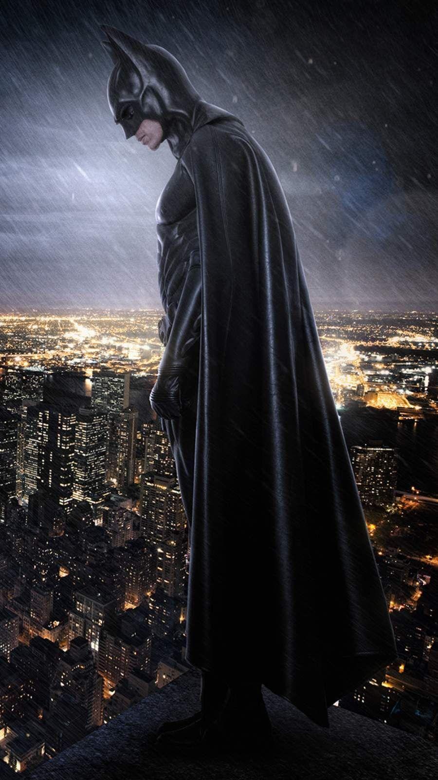 900x1600 Download Batman City Rain IPhone Wallpaper Top Free Awesome