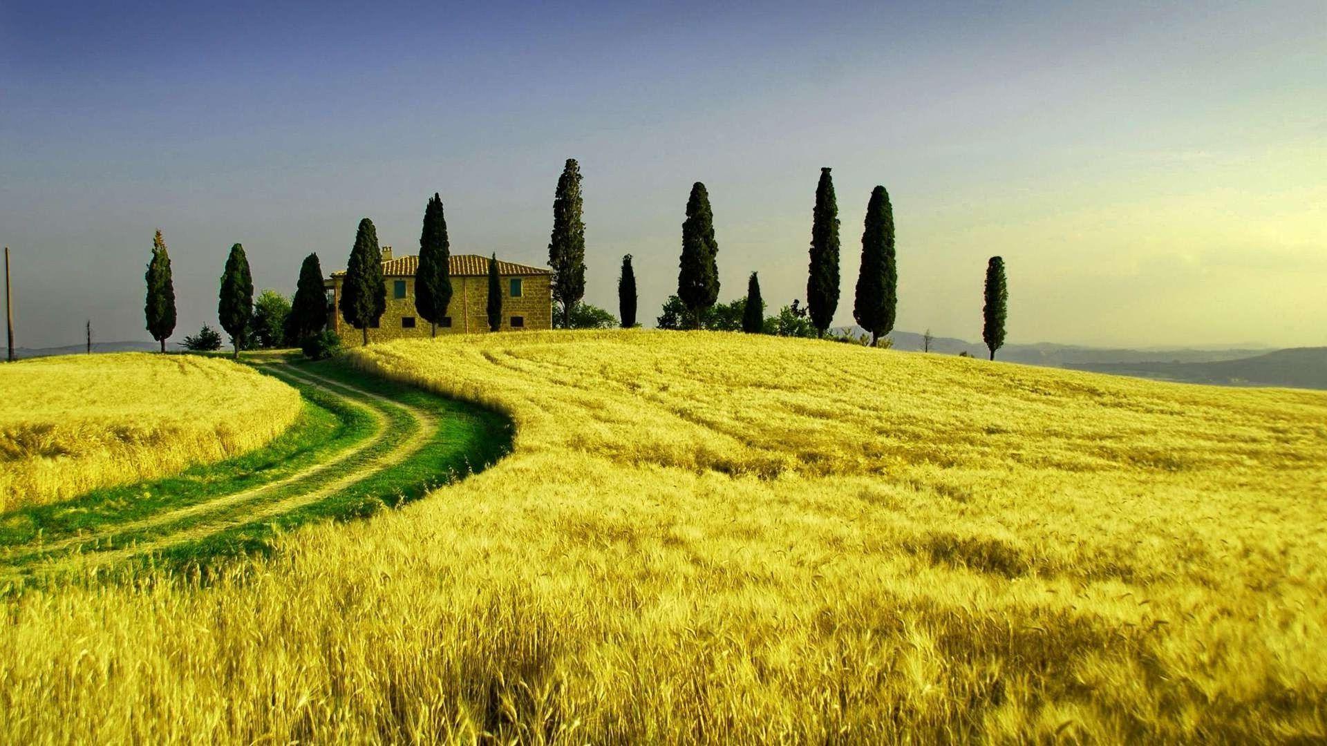 1920x1080 Tuscany Italy Wallpaper