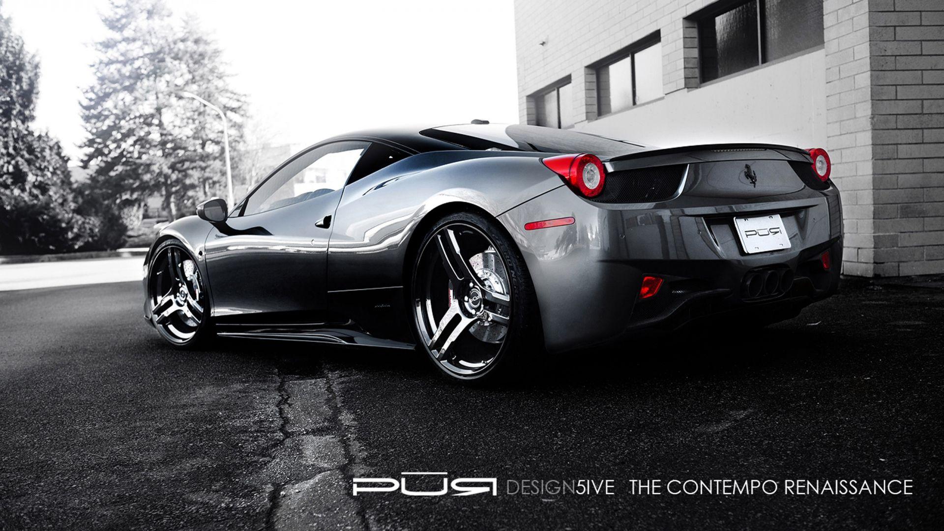 1920x1080 Ferrari 458 Pure Design5ive Desktop Wallpaper