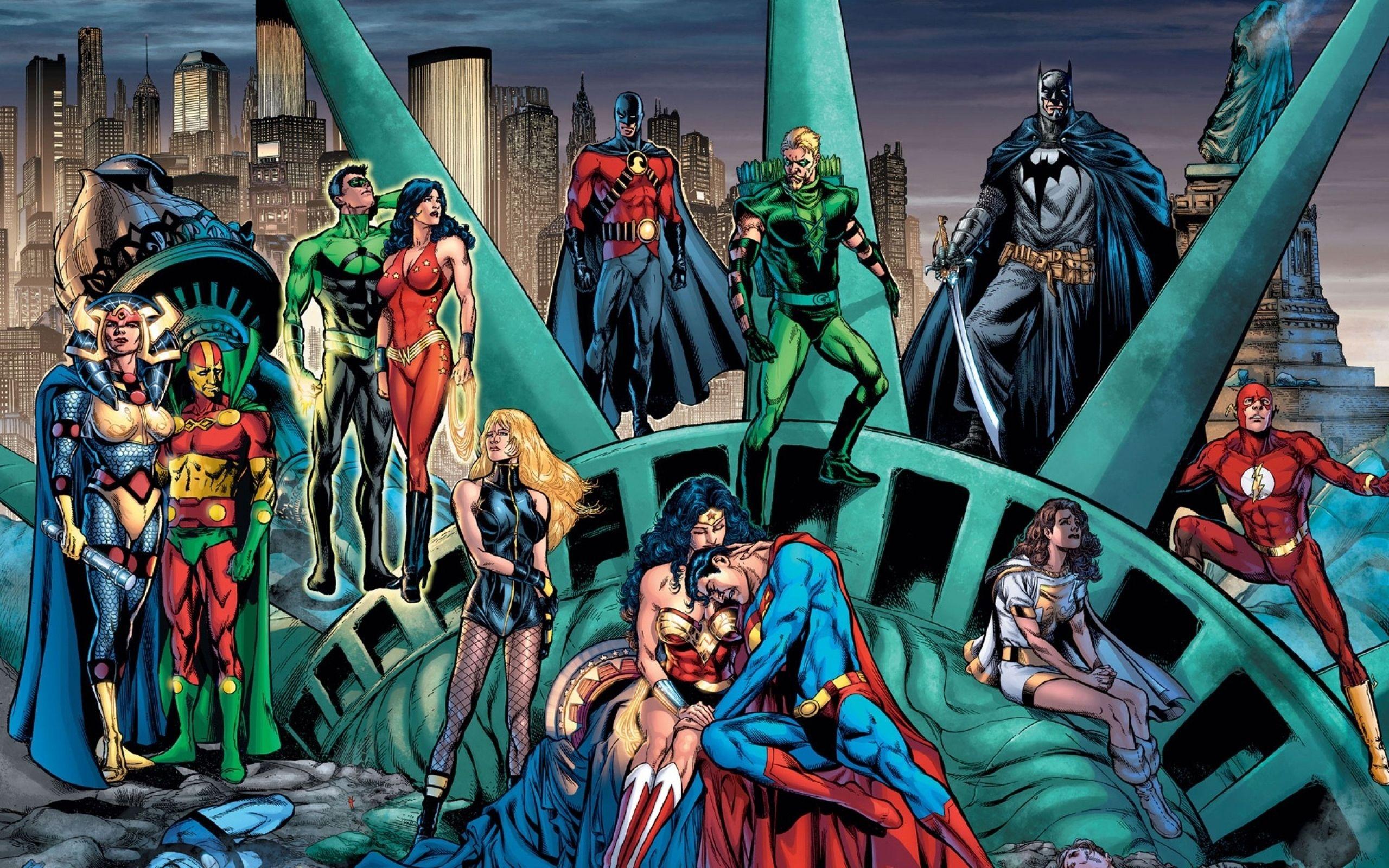 2560x1600 Justice League Wallpaper. Justice League