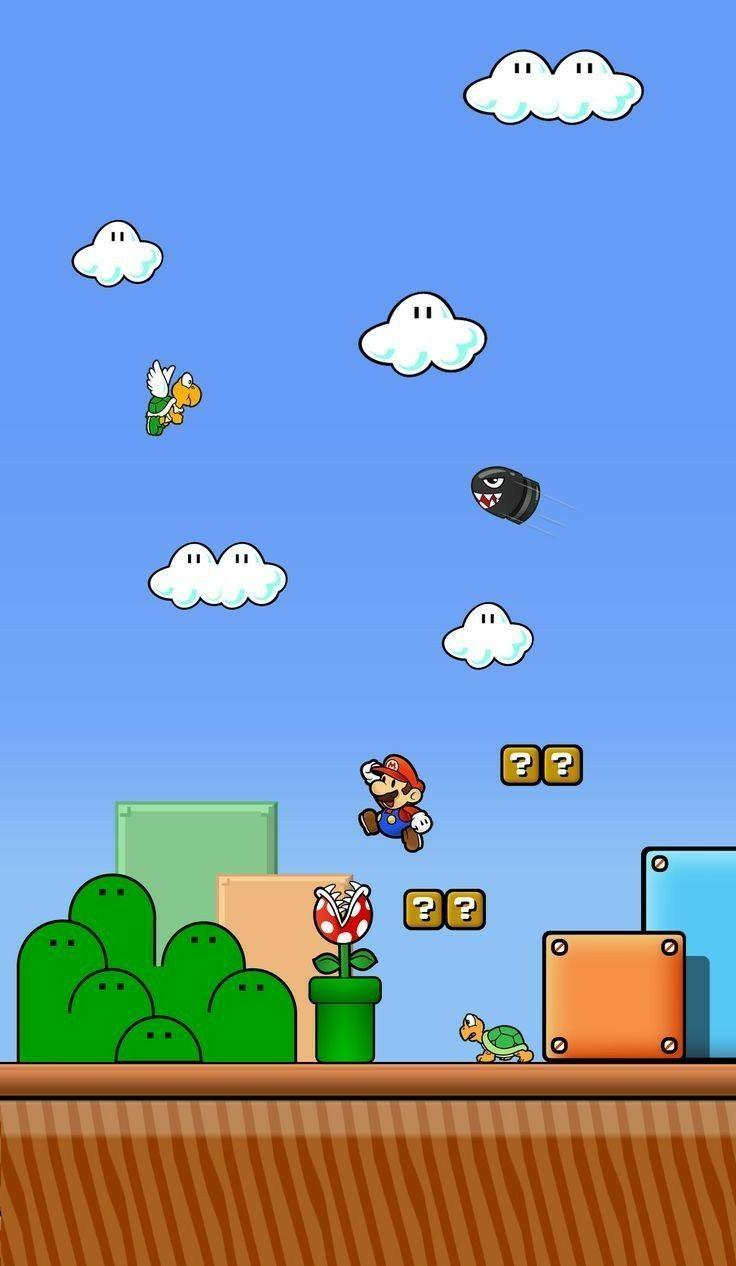 736x1266 Mushroom Kingdom Wallpaper. World wallpaper, Mario bros, iPhone