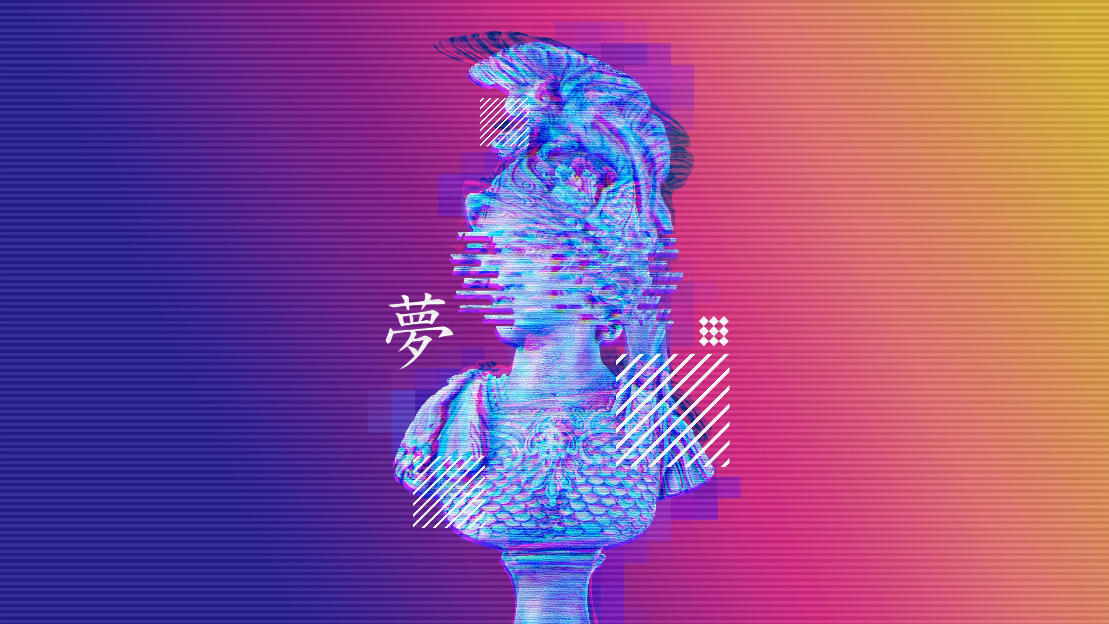 3840x2160 Vaporwave OC: Dreamers of Dreams [3840x2160]