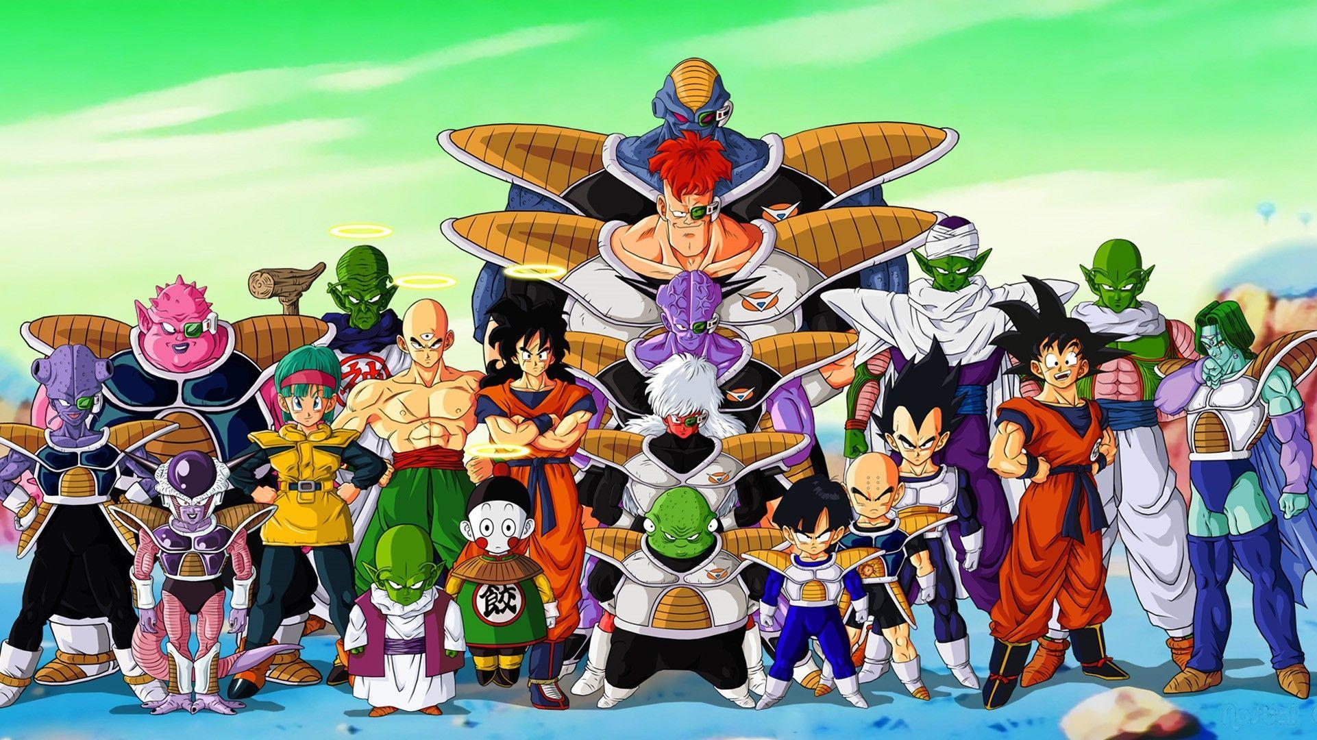 1922x1080 Bulma, #Piccolo, #Ginyu Force, #Vegeta, #Recoome, #Jeice, #Namek
