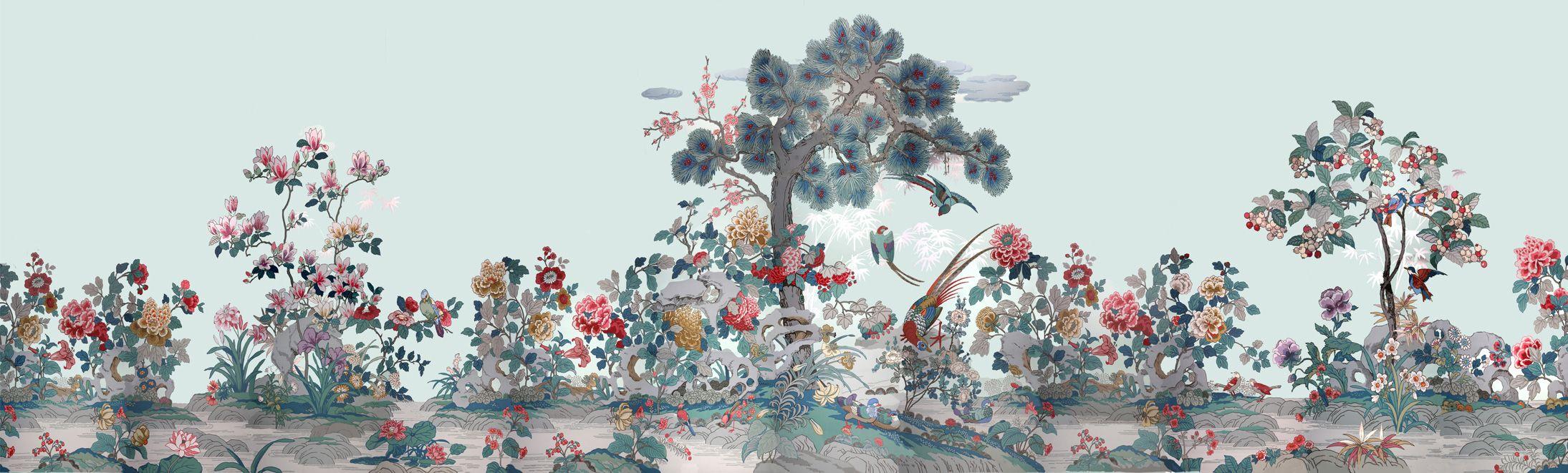 Oriental Mural Wallpapers - Top Free Oriental Mural Backgrounds