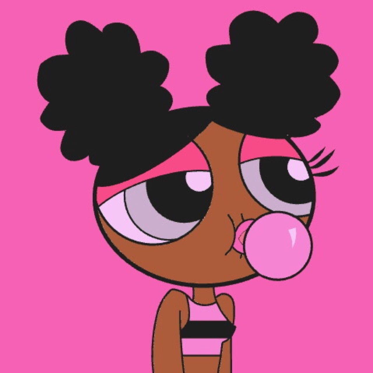 1280x1280 Cartoon, Pink, And Black Image Aesthetic Cartoon Characters