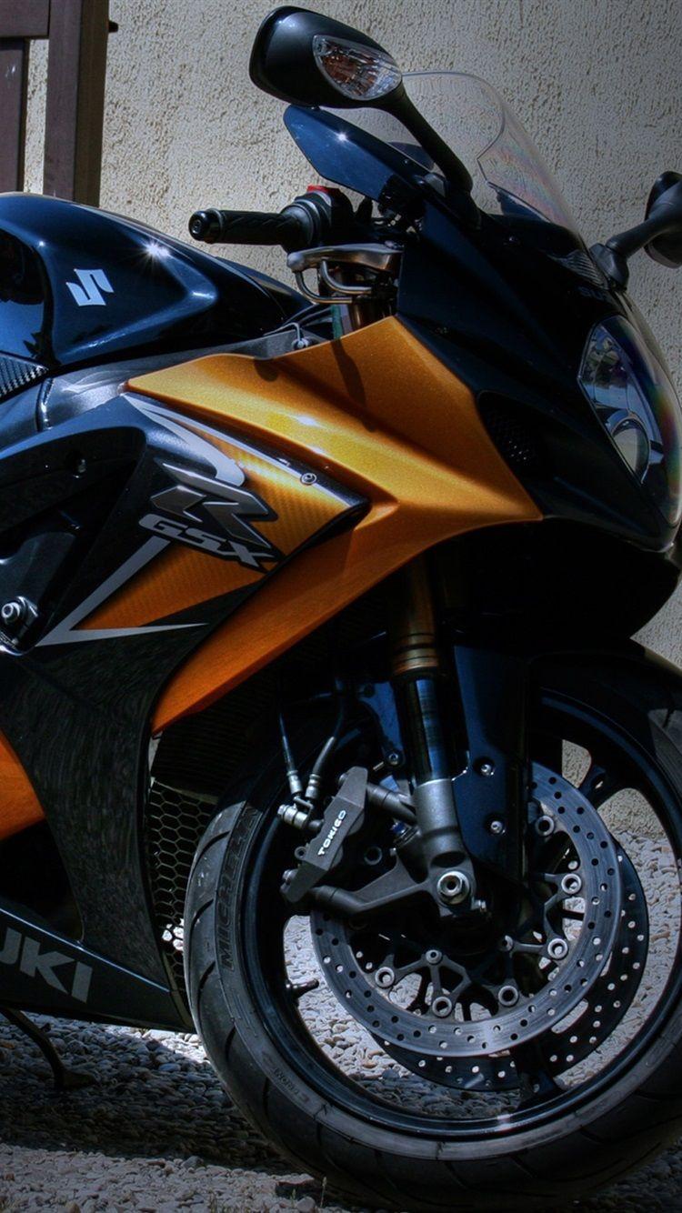 750x1334 Suzuki Motorcycle Parked Outside The House 750x1334 IPhone 8 7 6