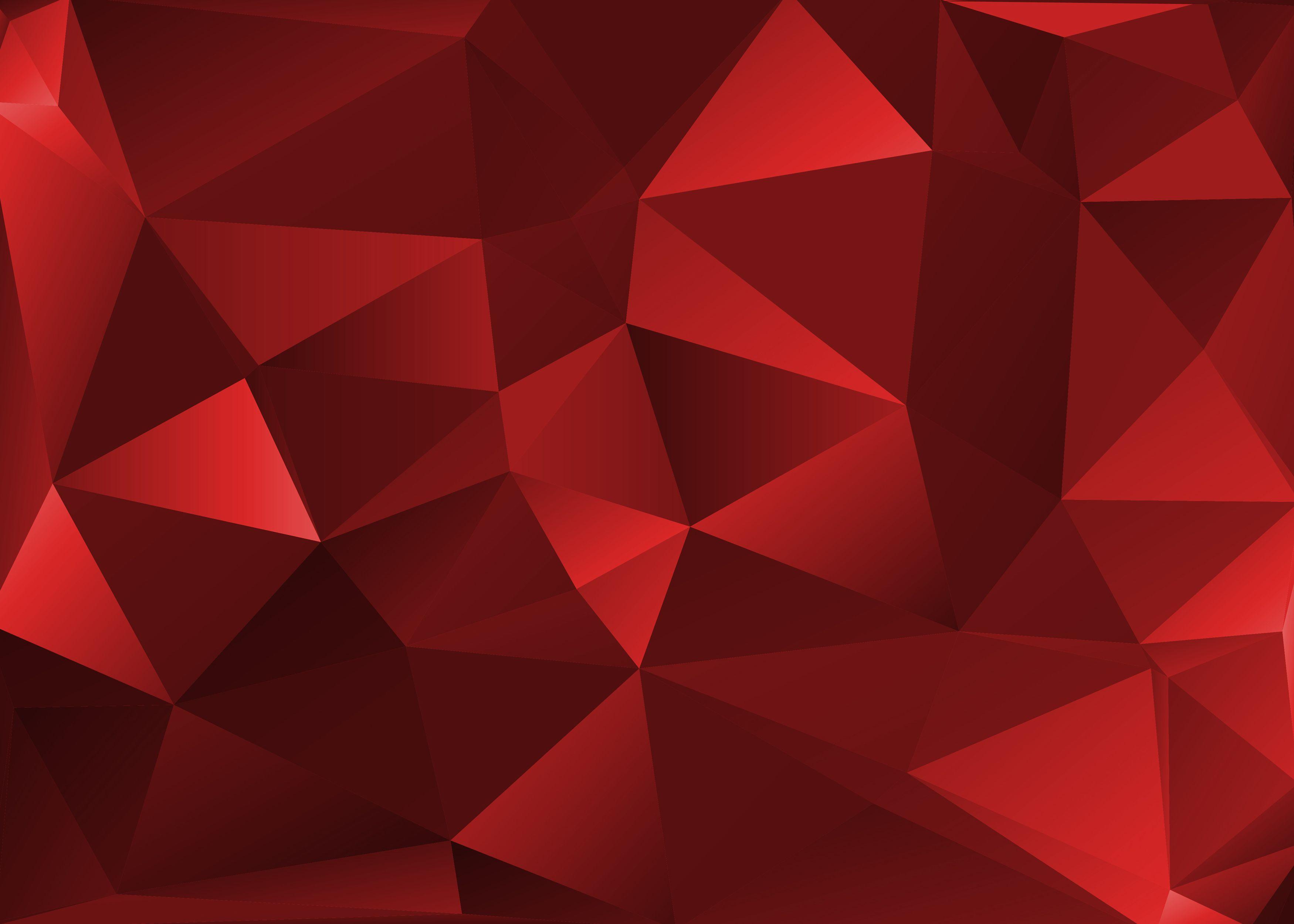 Red Polygon Wallpapers - Top Free Red Polygon Backgrounds - WallpaperAccess