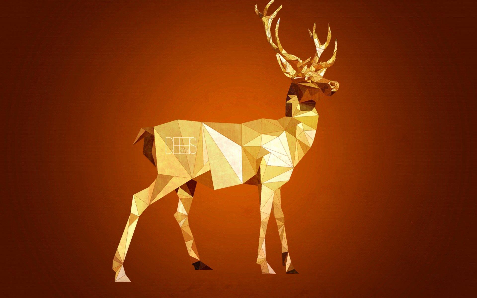 1920x1200 Polygon Animal Desktop Wallpaper 29220