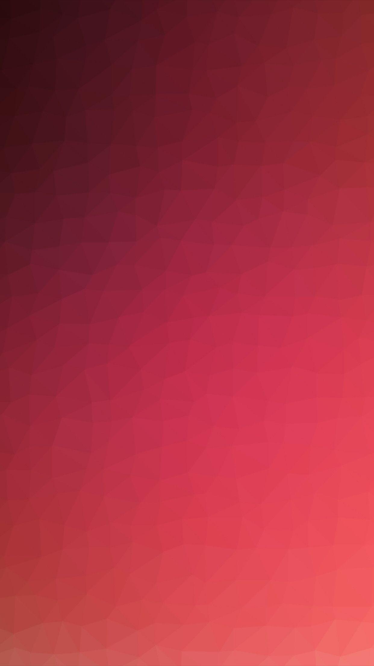 1242x2208 Polygon Art Red Dark Abstract Pattern