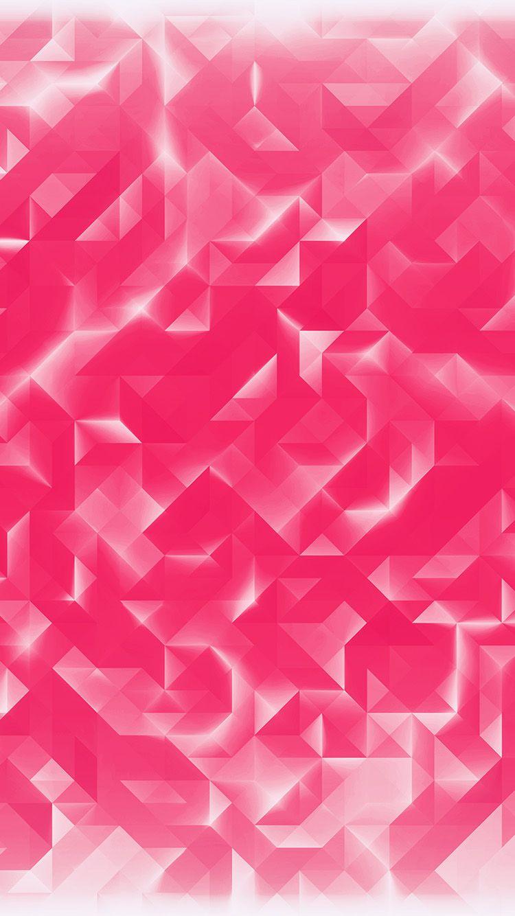 750x1334 FreeiOS8.com. iPhone wallpaper. red polygon white pattern