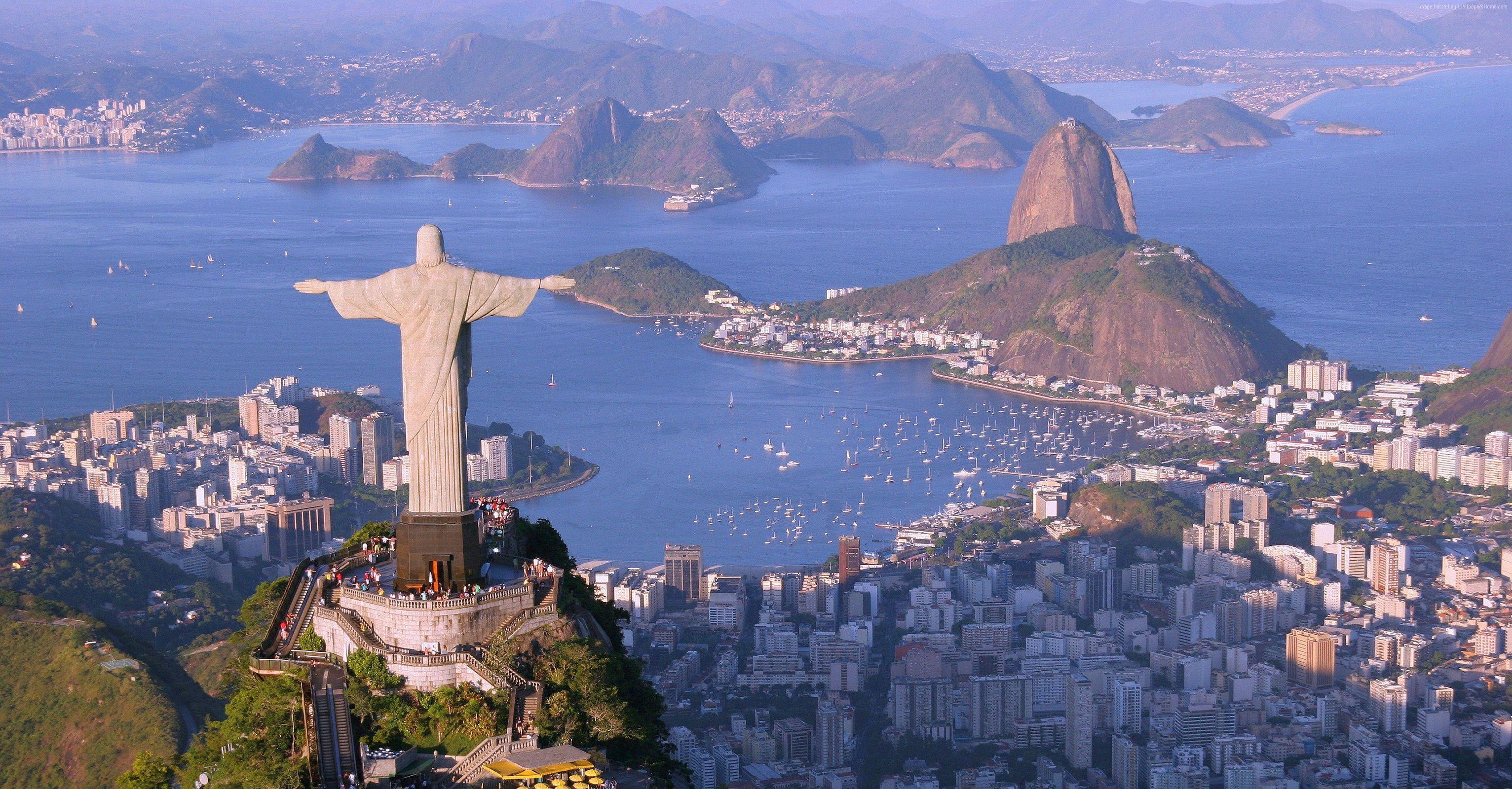 3064x1600 Christ, Redeemer, Rio, De, Janeiro, Brazil, Tourism, Travel