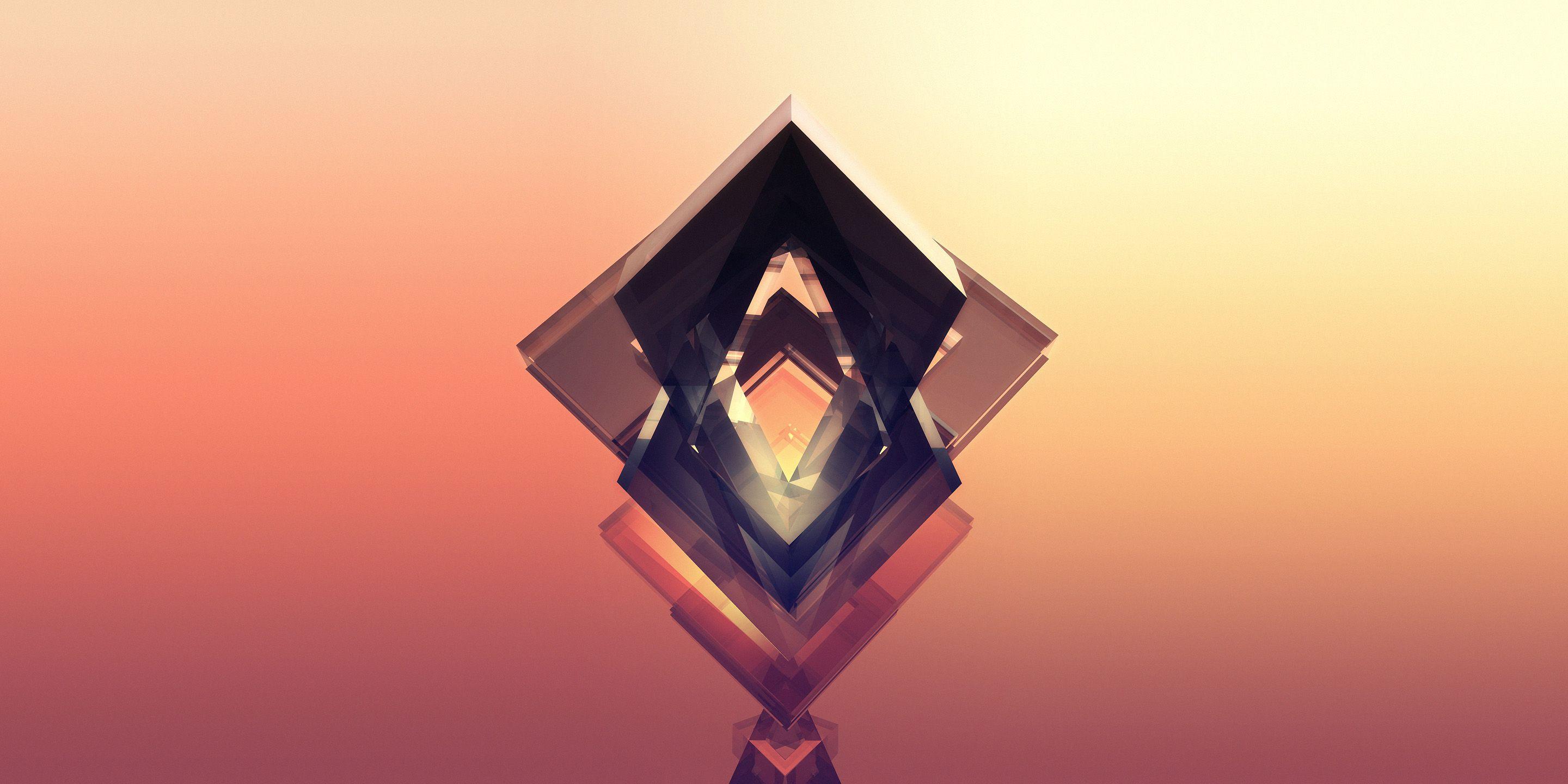 2880x1440 Hd Wallpaper Abstract Shapes