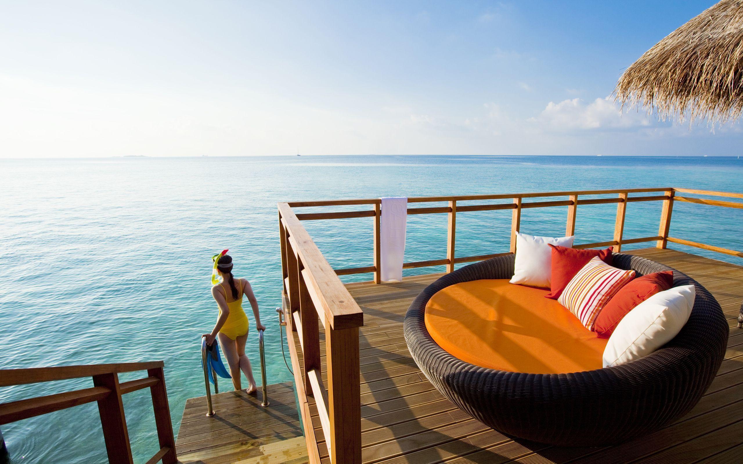 2560x1600 Maldives resort [2] wallpaper wallpaper