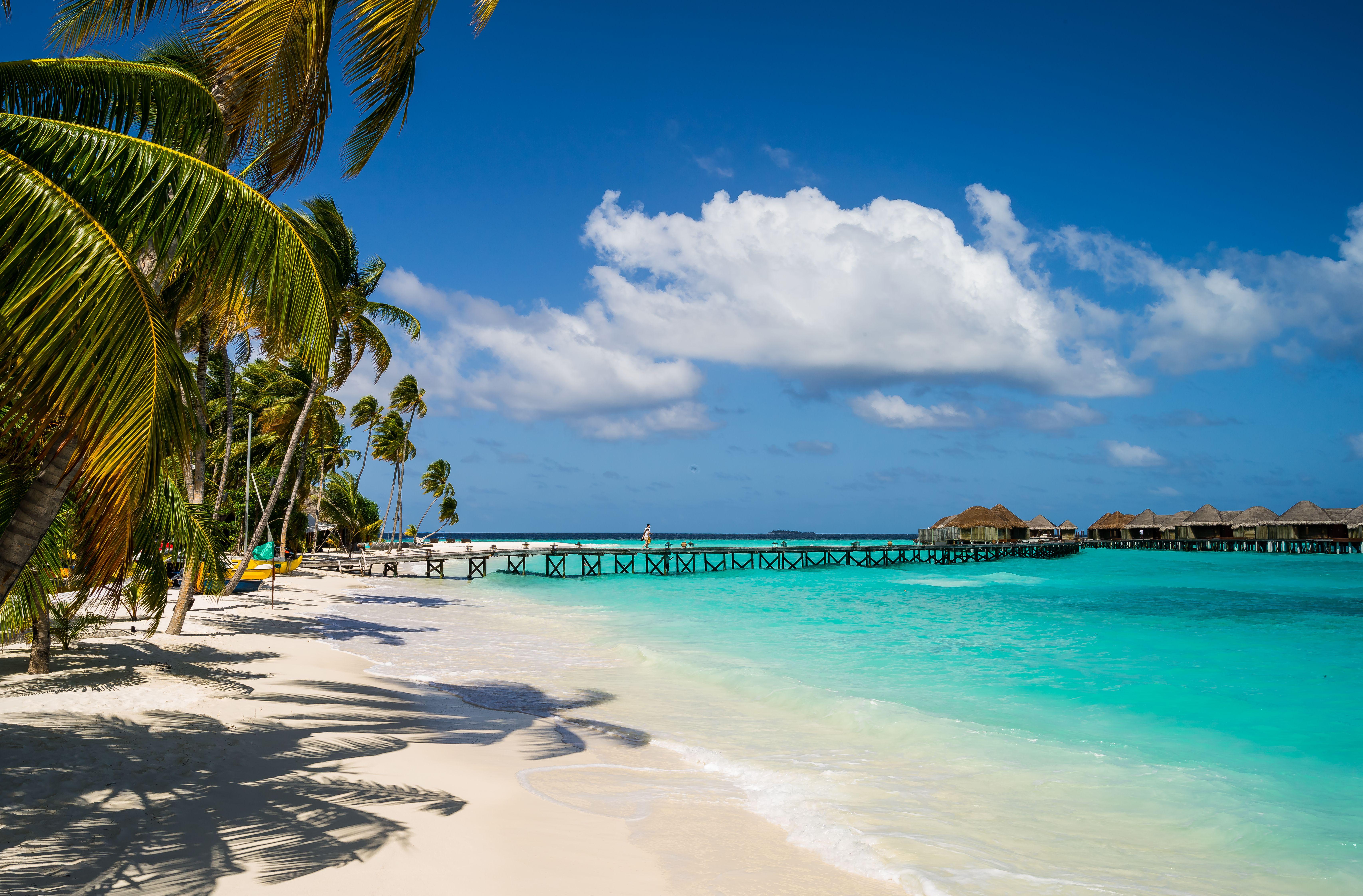 6827x4490 Constance Halaveli Resort HD Wallpaper