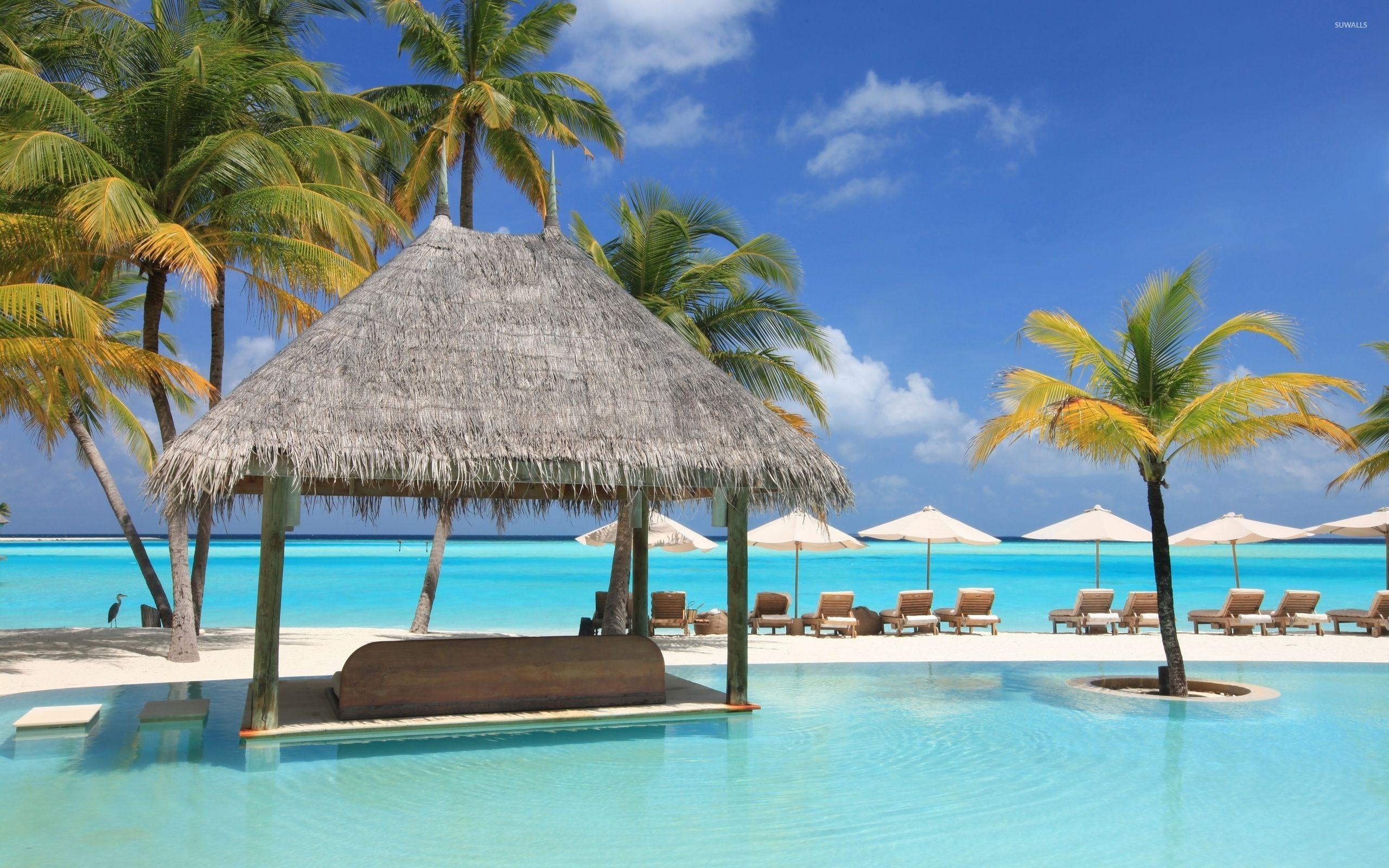 2560x1600 Maldives Wallpaper