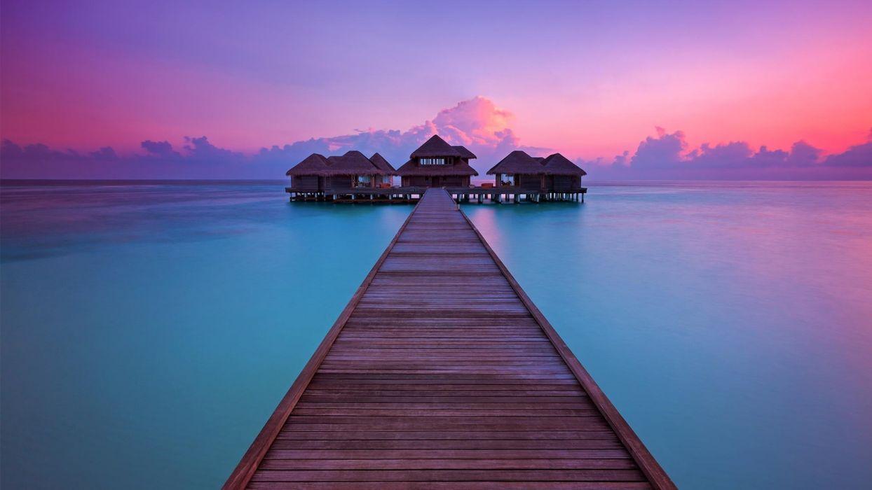 1244x700 Maldives Resort Wallpaperx900
