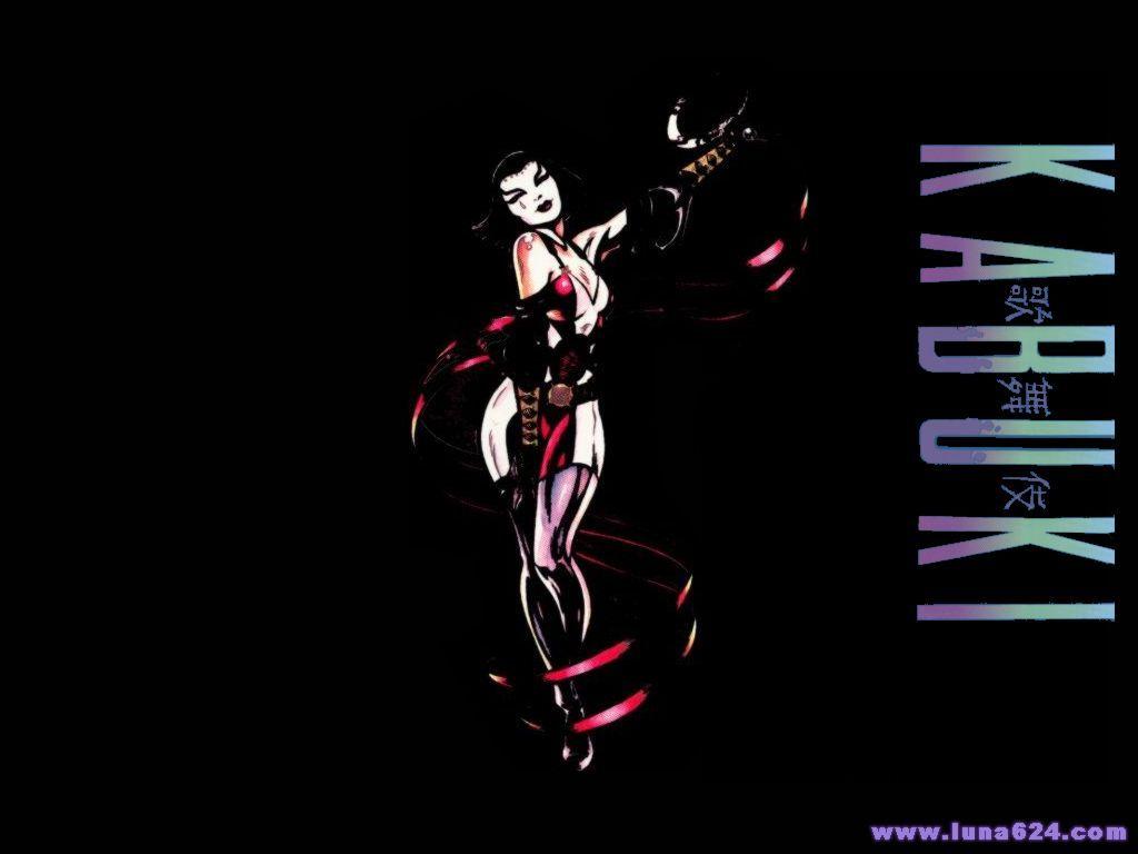1024x768 Kabuki Wallpaper