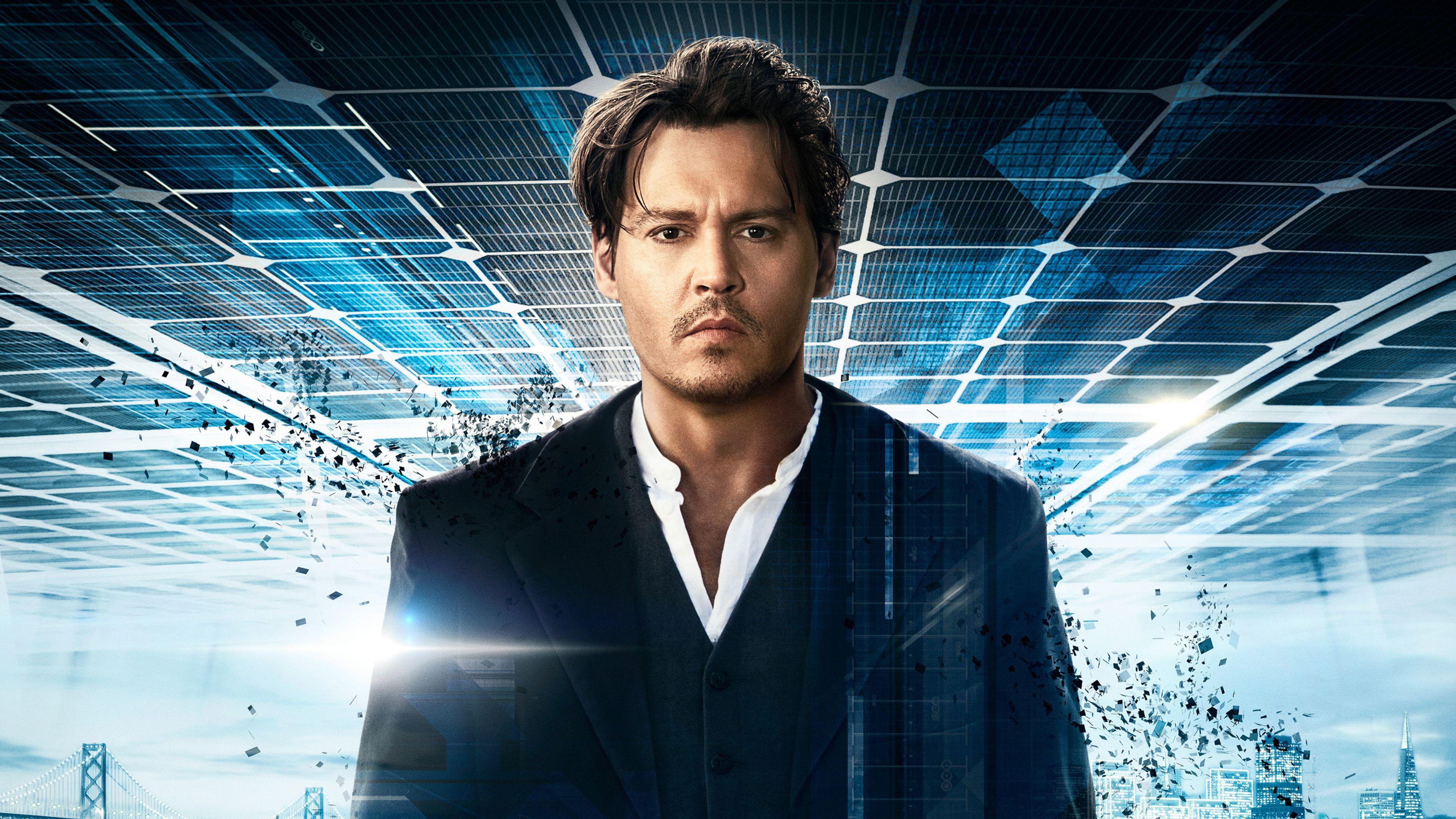 3840x2160 Johnny Depp In Transcendence, HD Movies, 4k Wallpaper, Image
