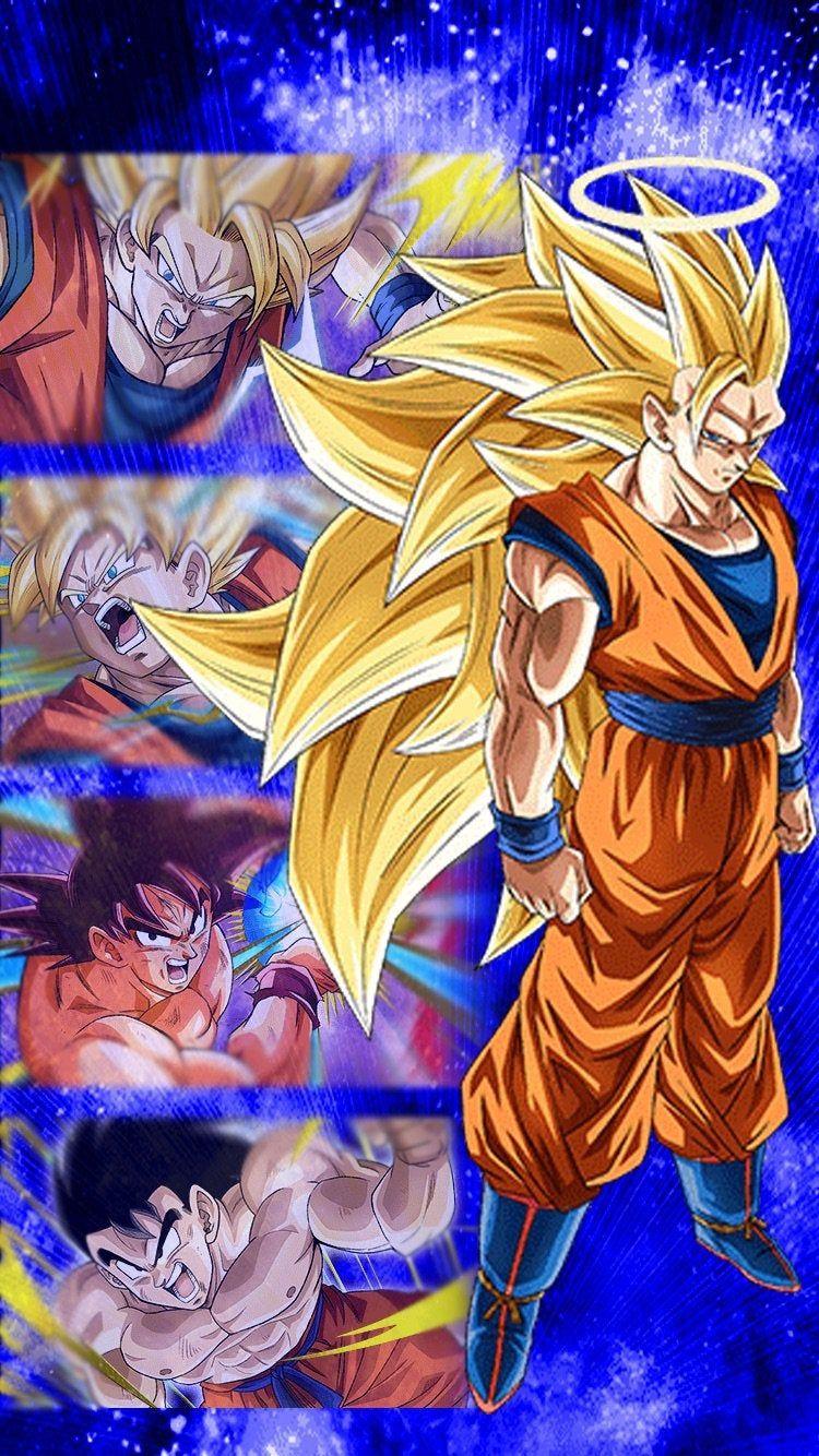 750x1334 FLUFF SSJ3 Goku wallpaper
