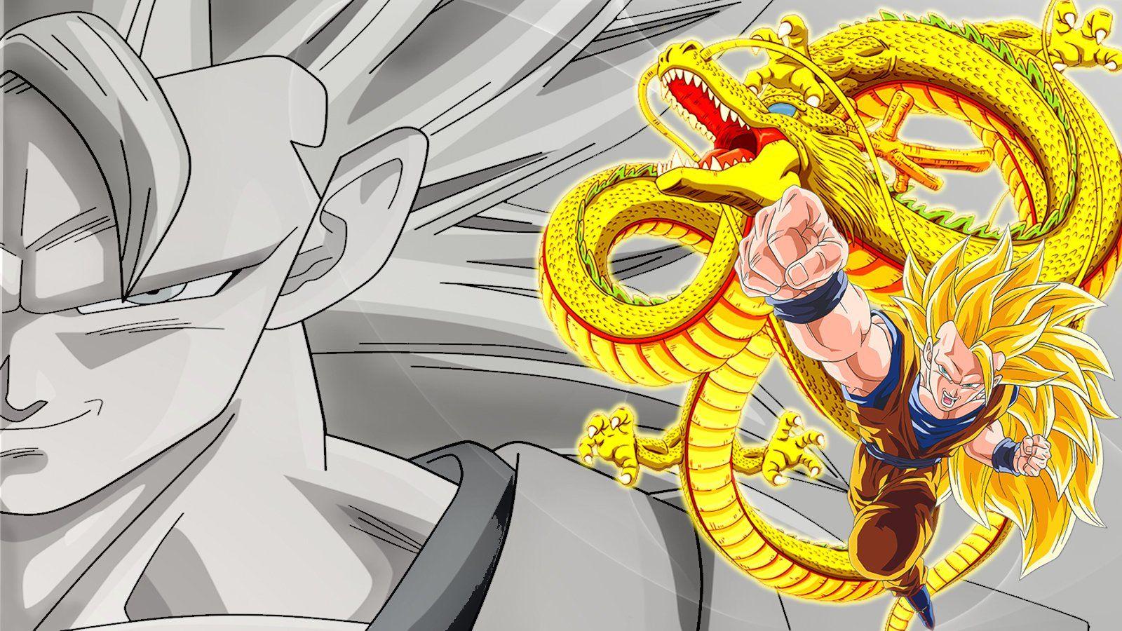 1600x900 Son Goku SS3 Wallpaper and Background Imagex900