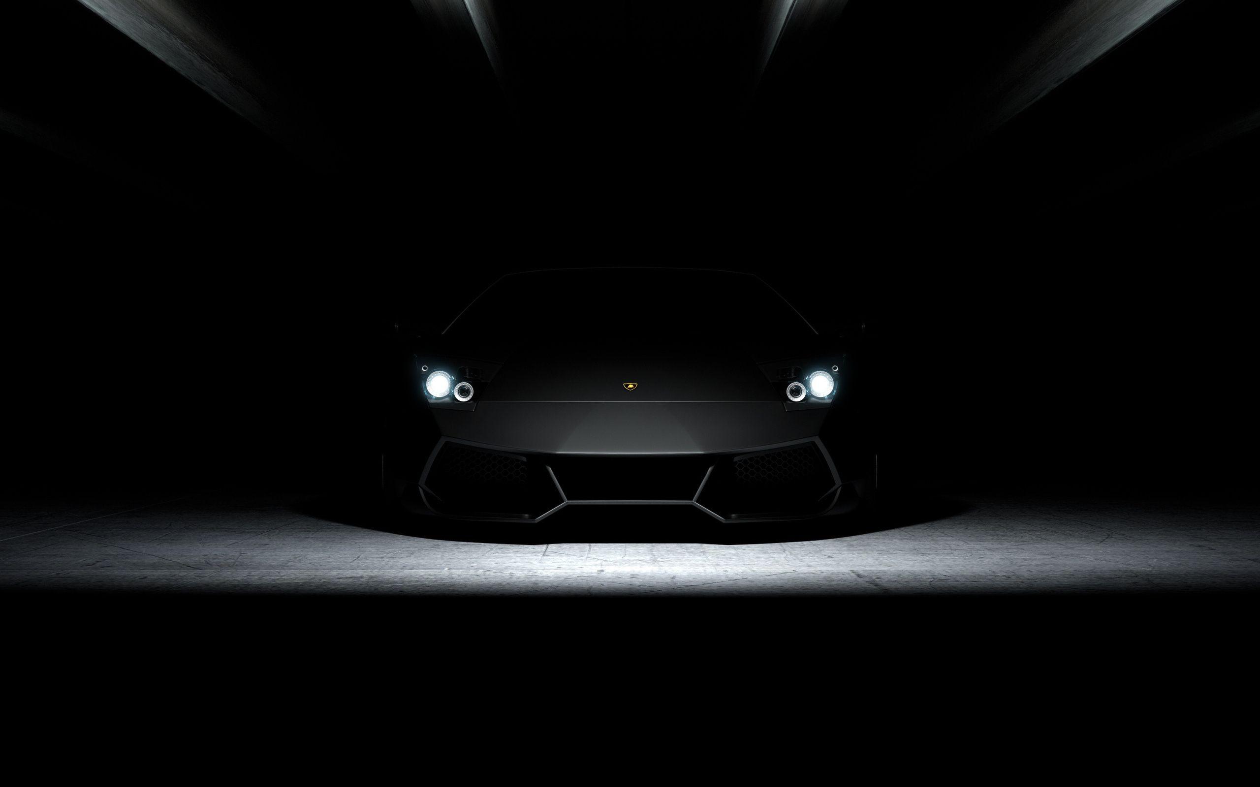 2560x1600 Wallpaper lamborghini aventador, lamborghini, lp 700- black
