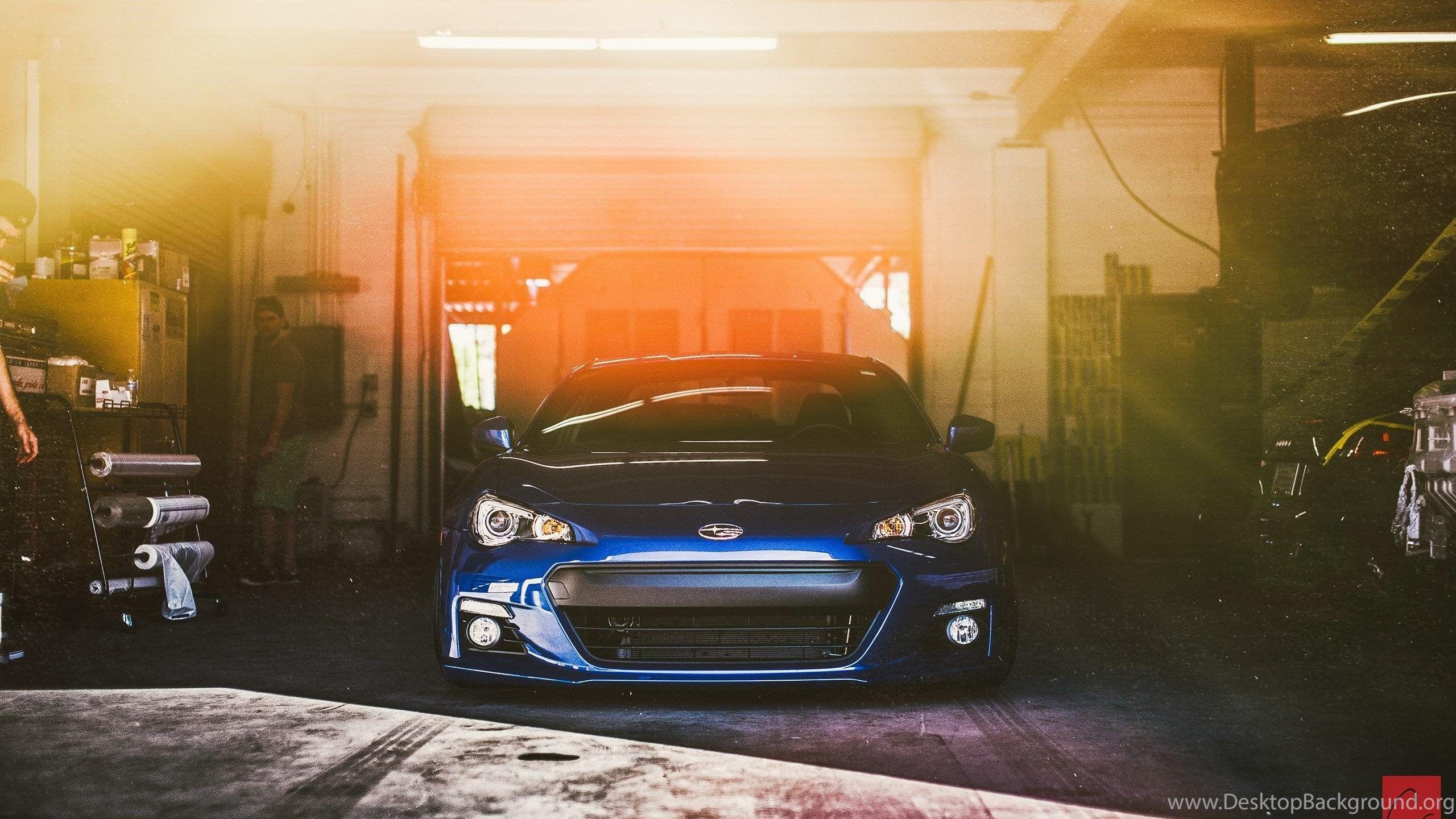 2560x1440 Download Subaru Brz Car Garage Wallpaper Tags Subaru Garage
