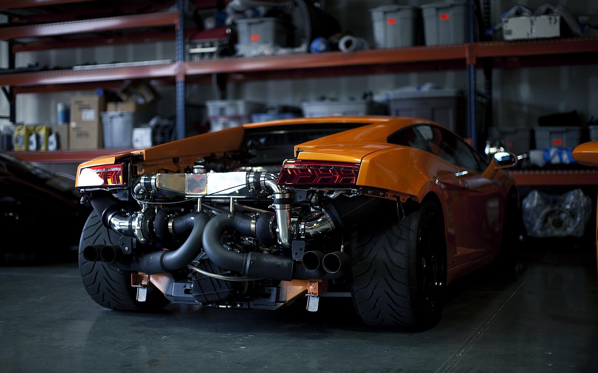 1920x1200 Car Garage Wallpaper
