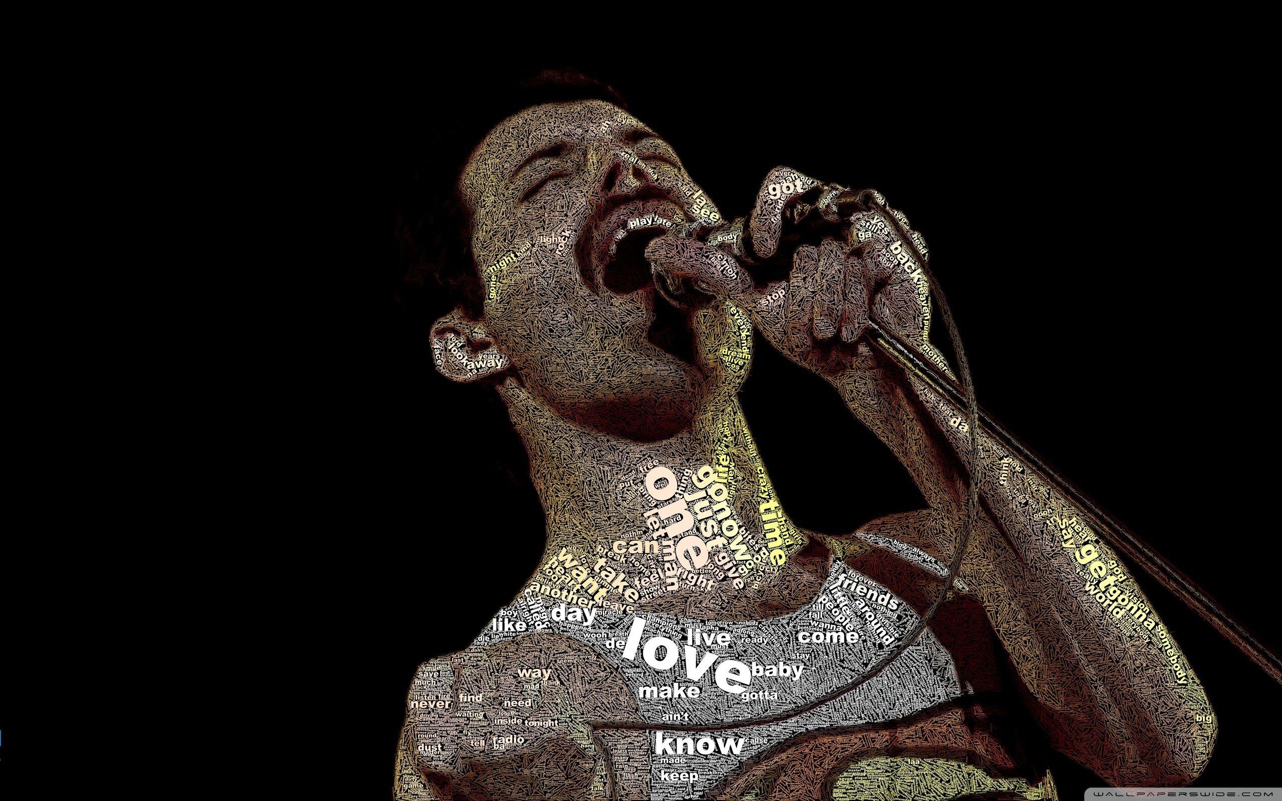 2560x1600 Freddie Mercury Typography Ultra HD Desktop Background Wallpaper for 4K UHD TV : Tablet