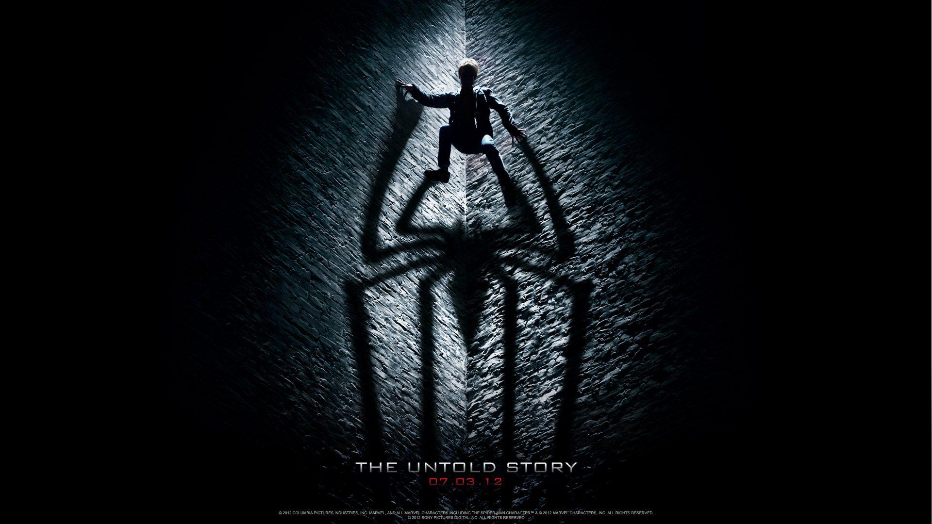 1920x1080 Amazing Spider Man 2012 Shadow Hình nền