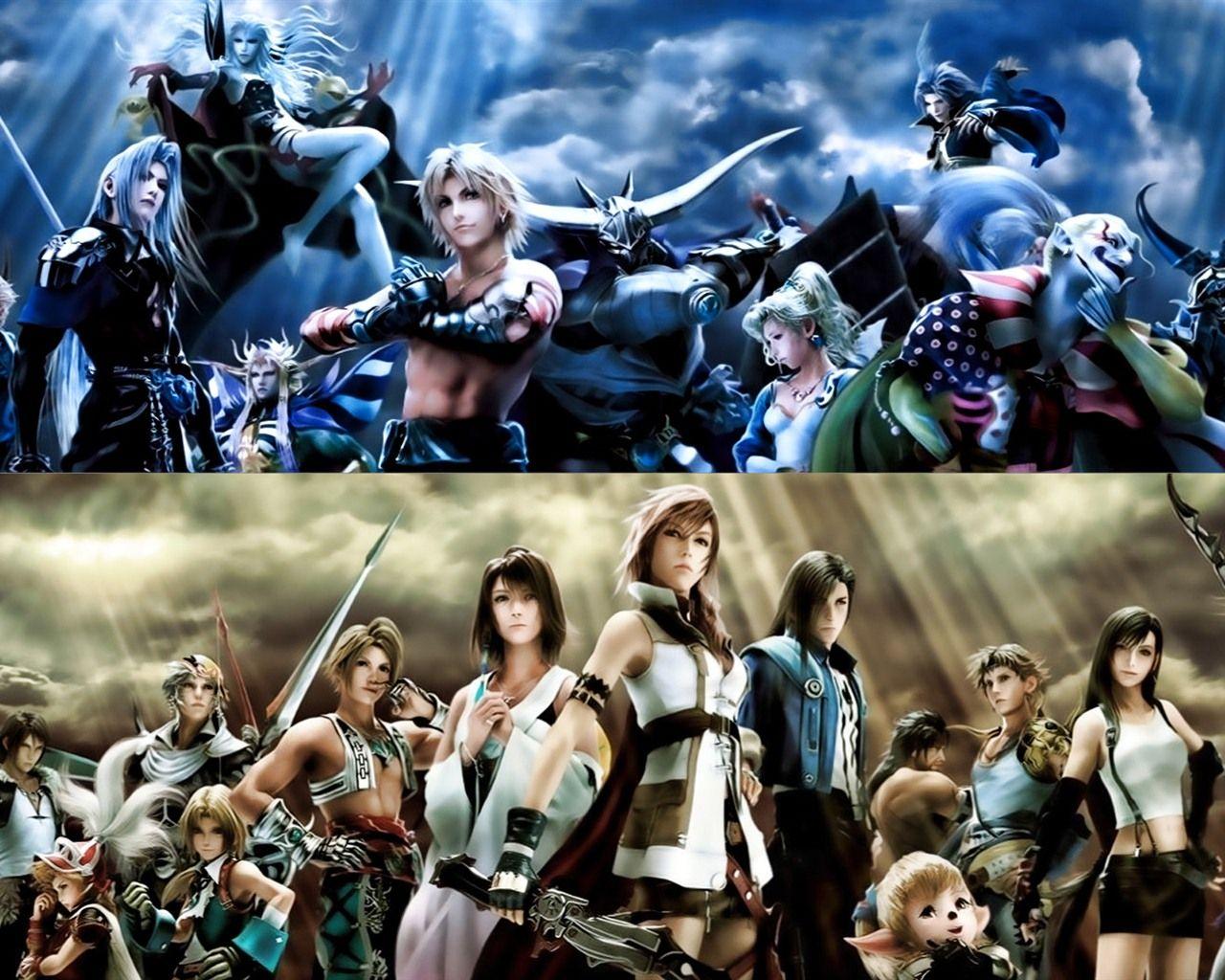 1280x1024 Dissidia 012: Duodecim Final Fantasy HD wallpaper