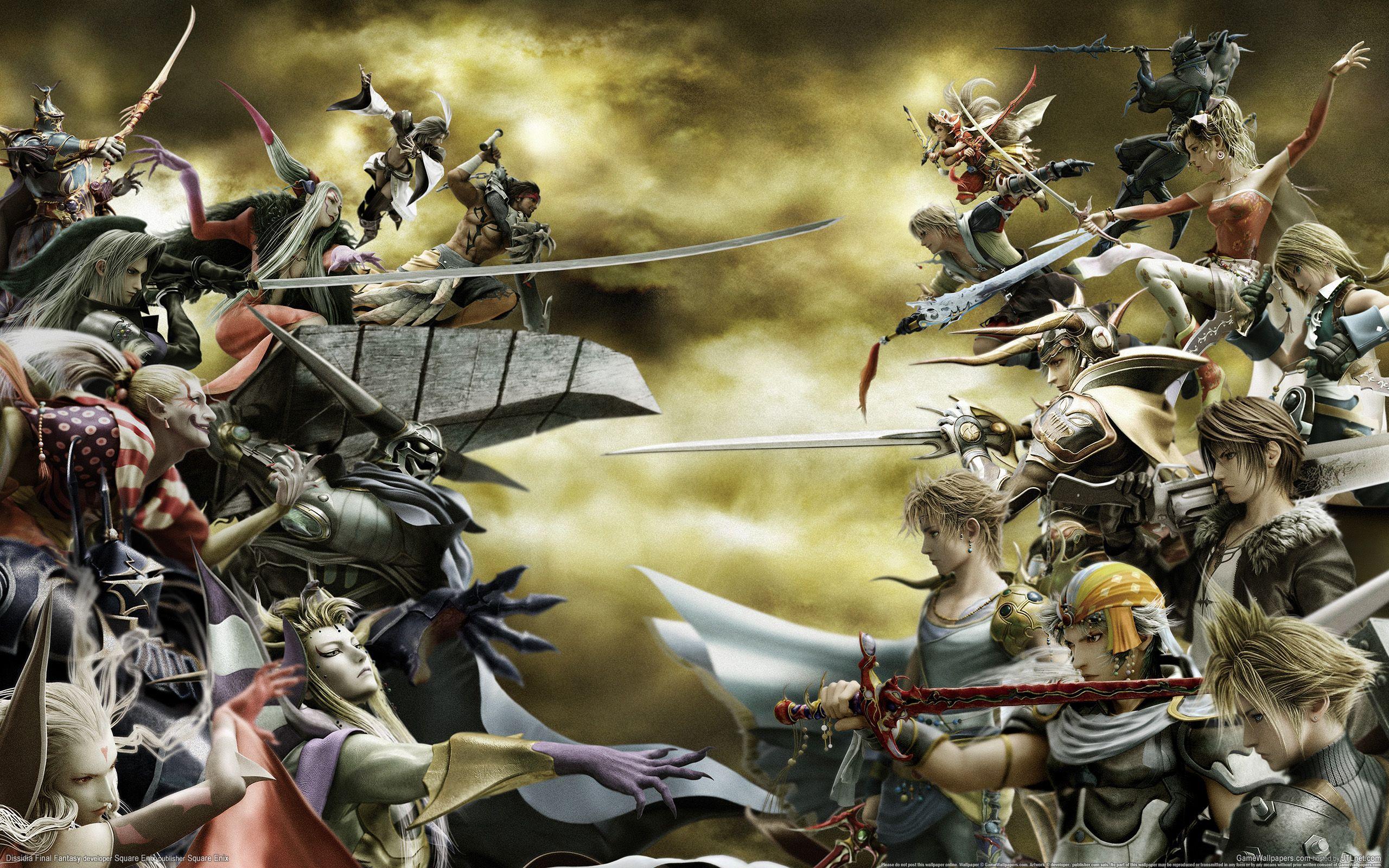 2560x1600 Final Fantasy Dissidia Wallpaper HD